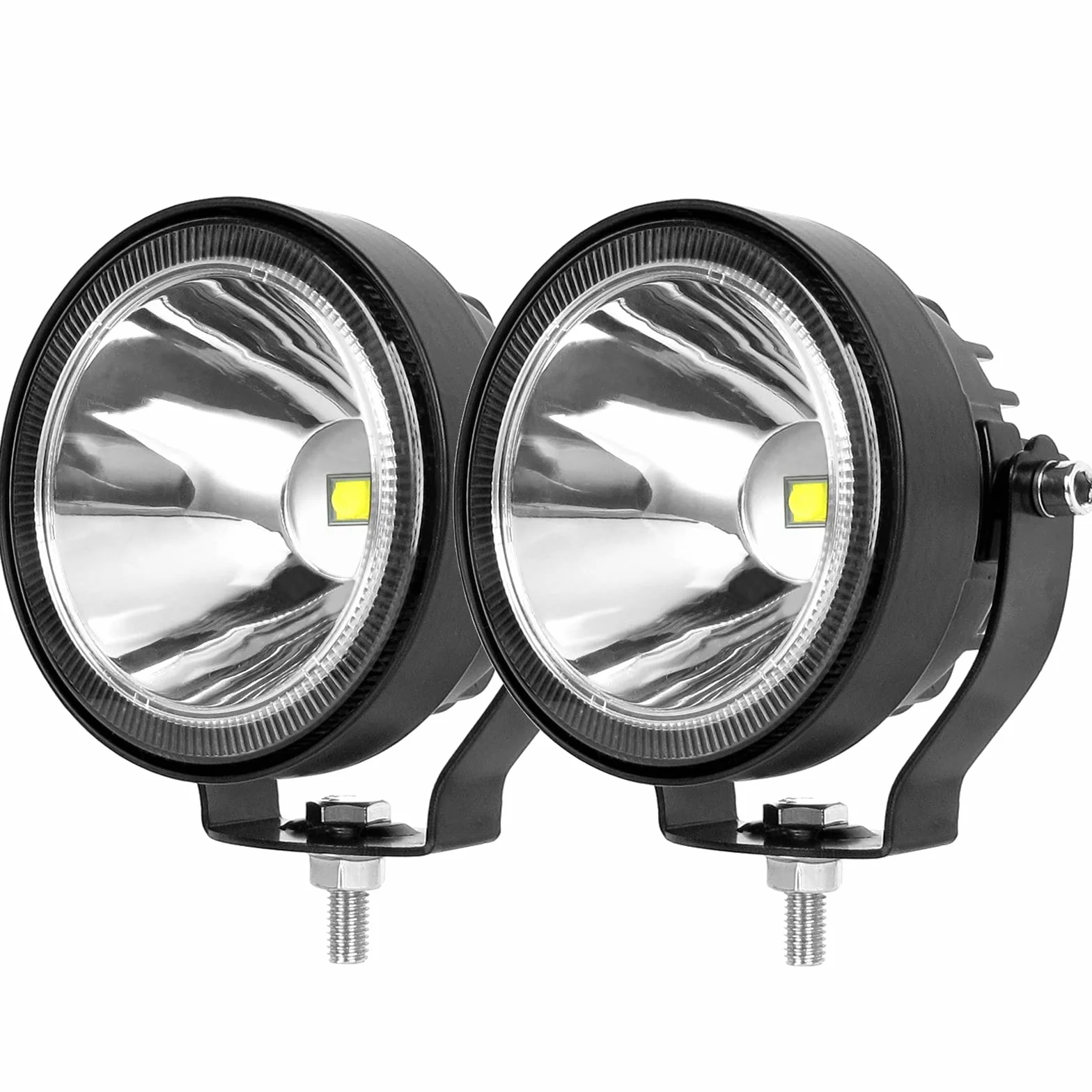 Luz de trabajo todoterreno LED SPOT 4x4 60W impermeable luz adicional parachoques para camiones automotrices de 12v 24v UTV ATV barco motocicleta luz antiniebla