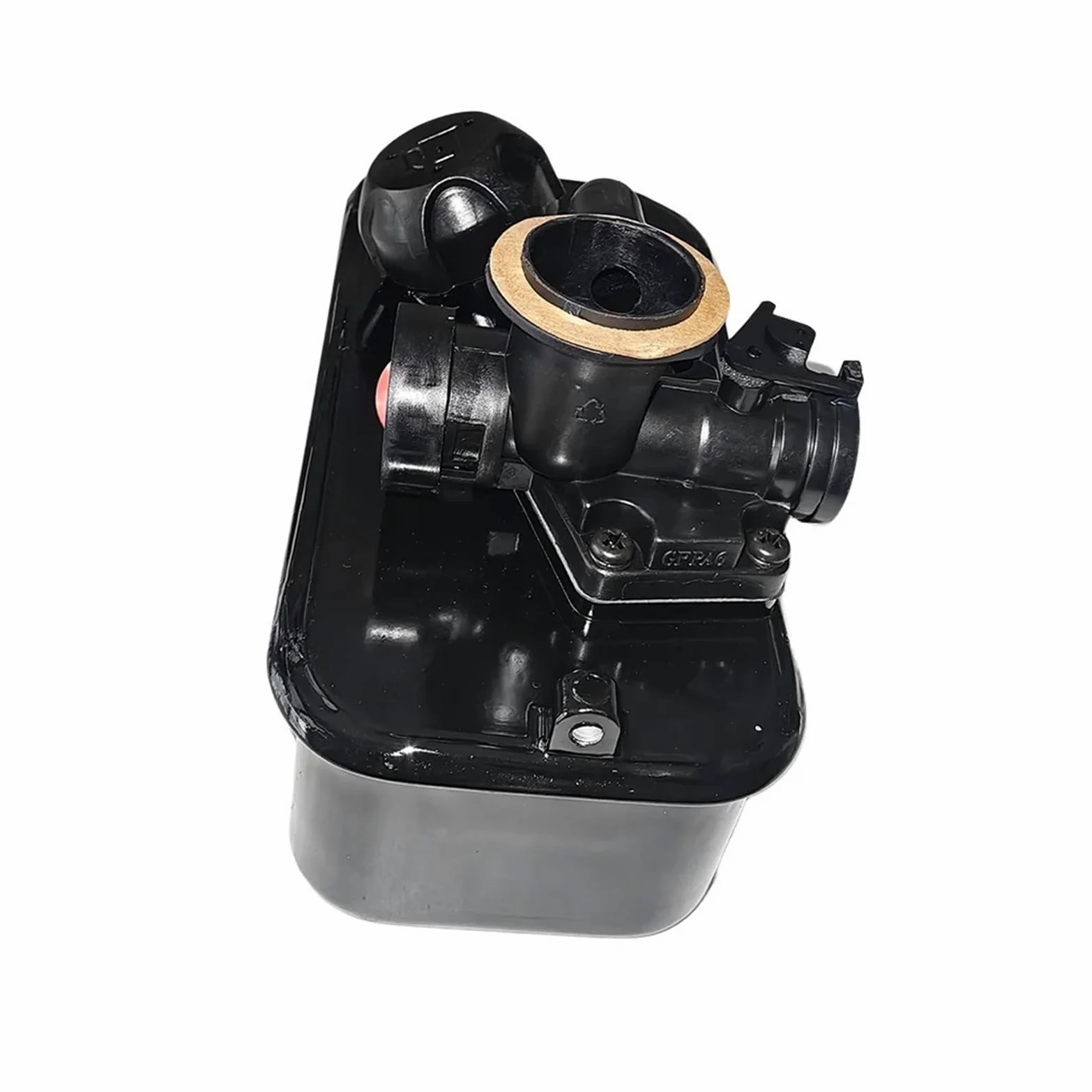 Carburador de motocicleta Tanque de combustible gas para cortacésped, carburador compatible con Briggs y Stratton 494406, 499809 498809A