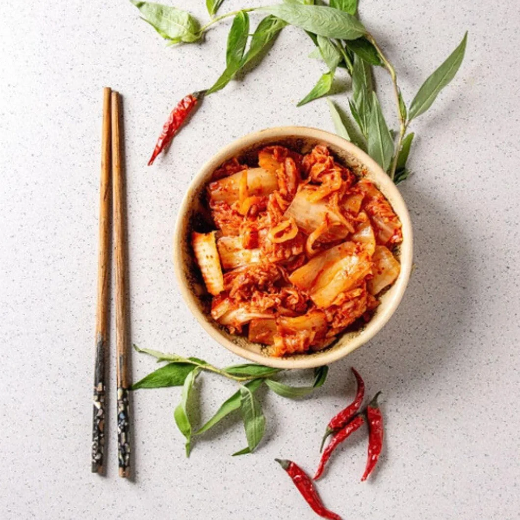 Jongga Kimchi Fresco Picante y Fermentado 300g Pack de 2