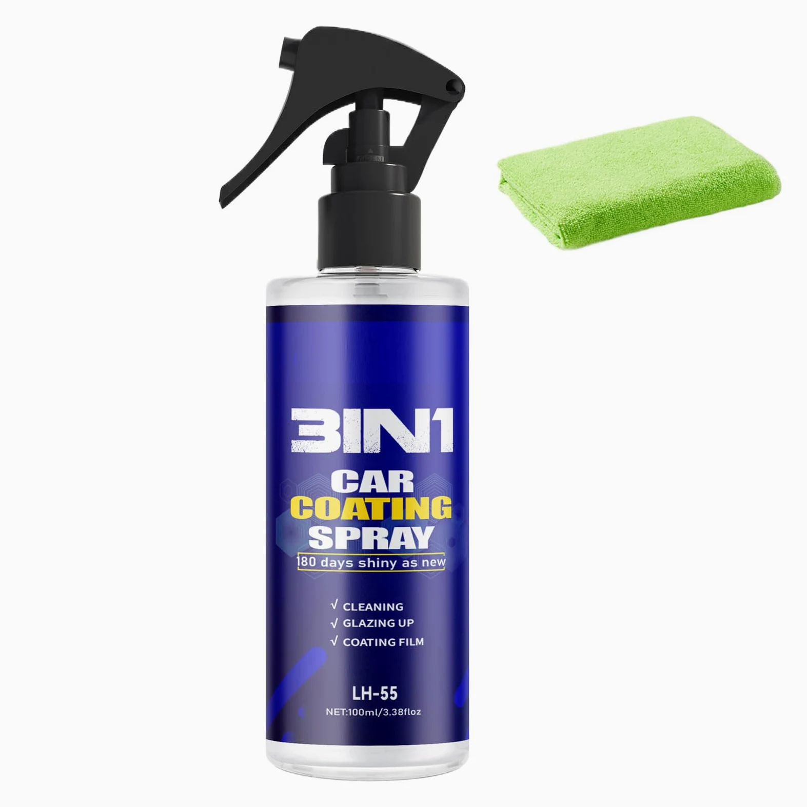 Spray de sellado de coche Nano antiarañazos, sellador hidrófobo resistente a los rayos UV para parabrisas ventanas espejos puertas