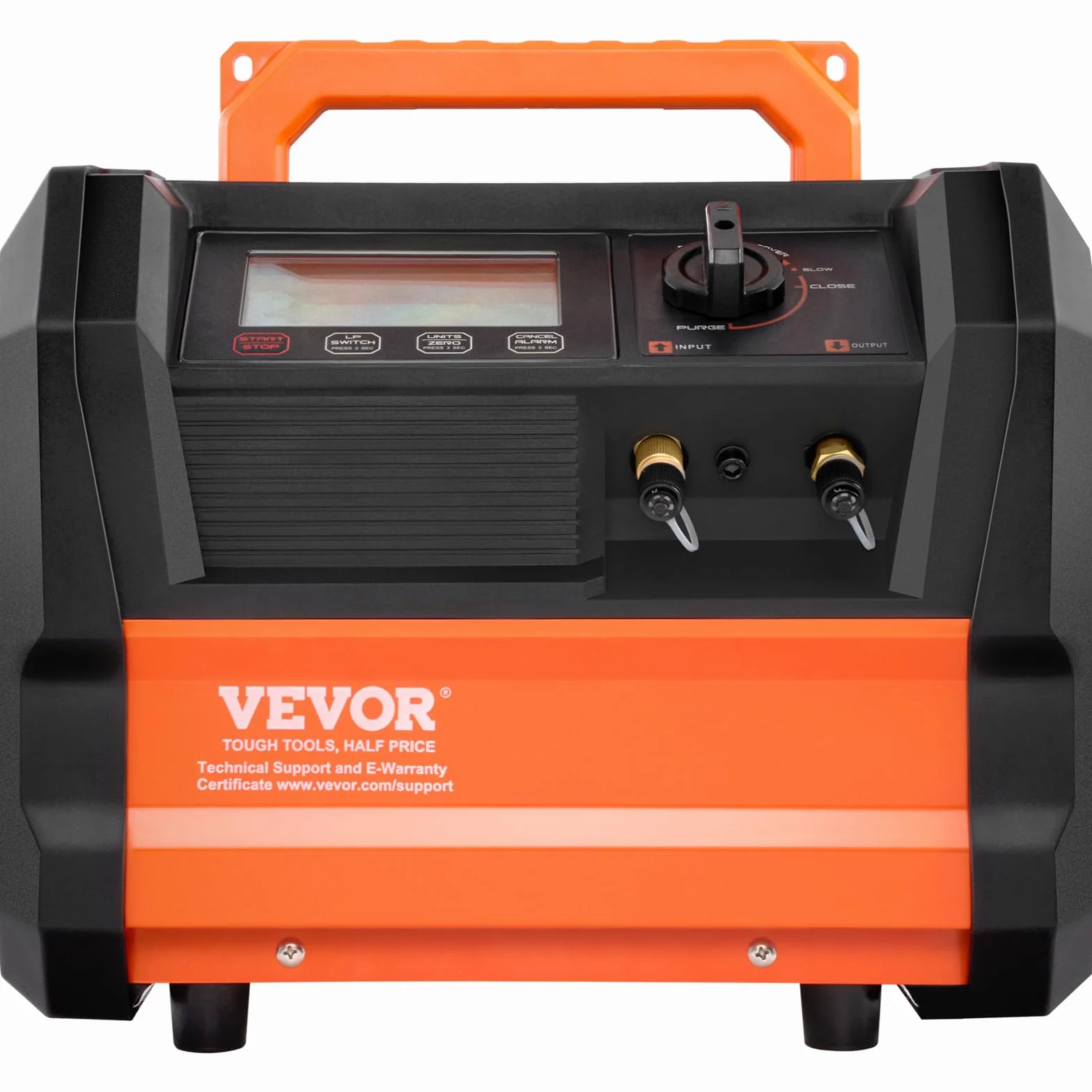 VEVOR Recuperador de refrigerante, máquina de recuperación de Aire Acondicionado portátil de 1 CV con Doble Cilindro y Motor sin escobillas de 3000 RPM, Herramienta de Reciclaje de refrigerante freón