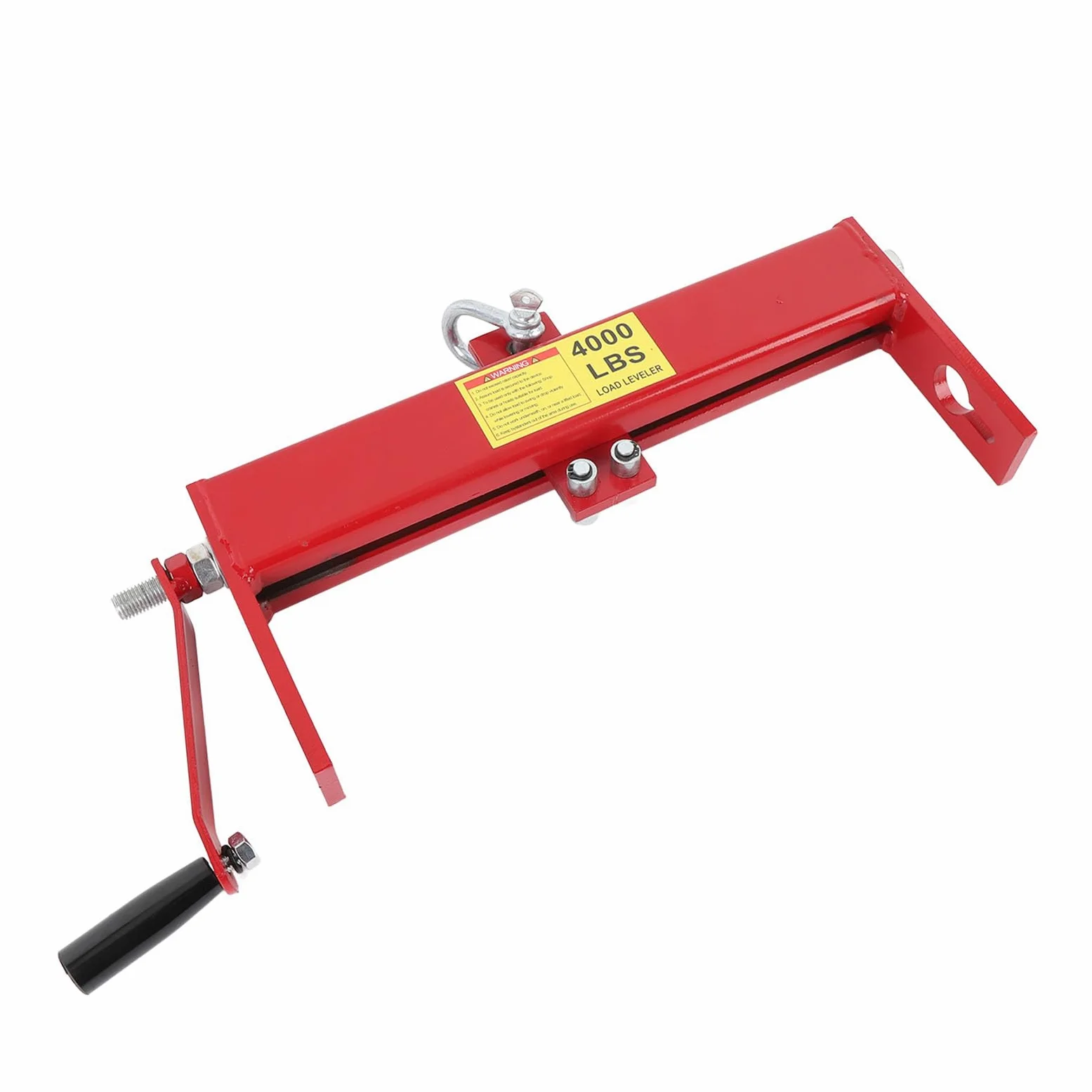 Grúa Elevadora para Motores, Grúa Hidráulica Plegable de Alta Resistencia de 1814 Kg (4000 lbs) con Ruedas Flexibles y Nivelador de Motor, para Talleres Mecánicos y garajes.