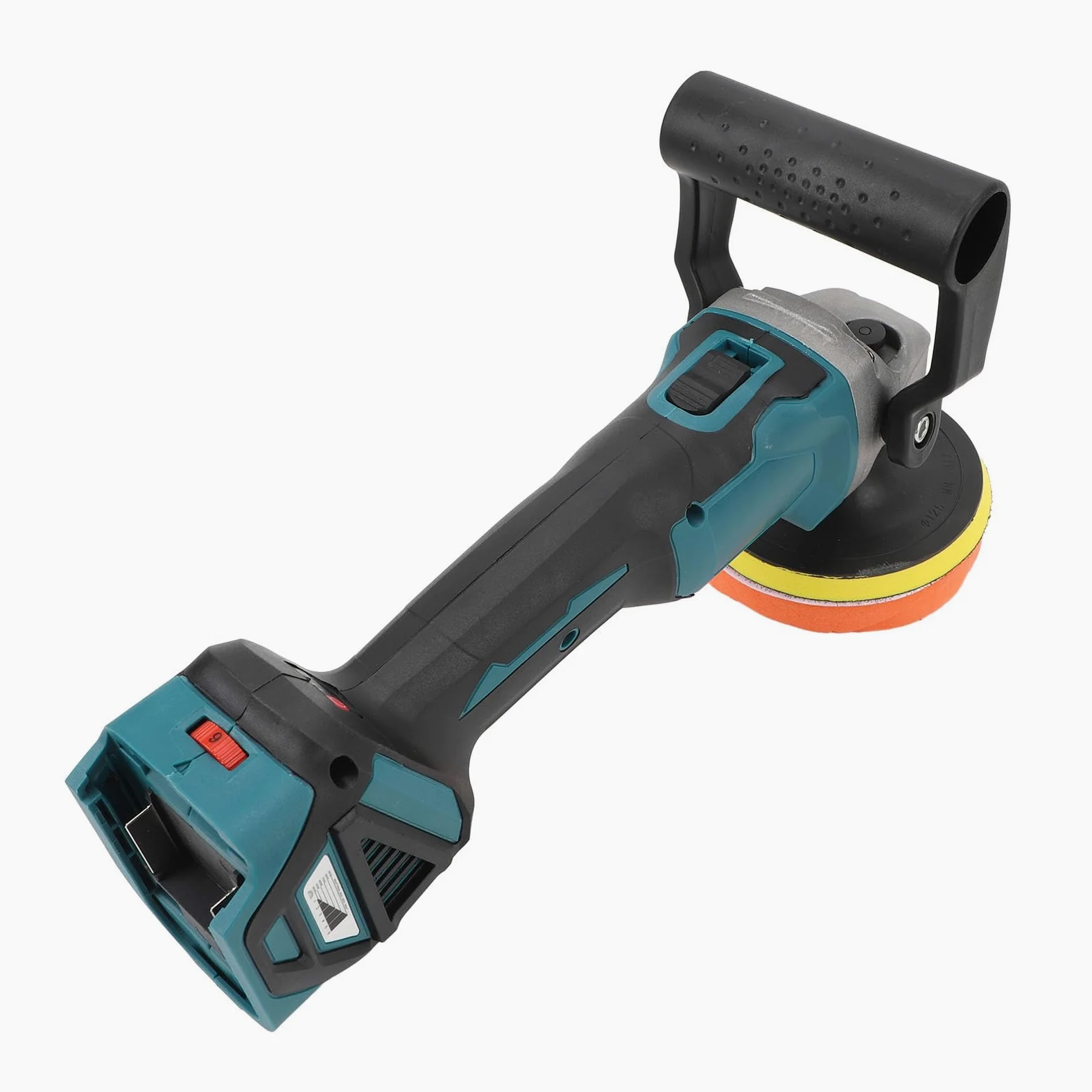 Pulidora de búfer inalámbrica, máquina de abrillantado para coche con batería de 18V, sin escobillas, 6 velocidades, para corrección de pintura y detalles automáticos, encerado