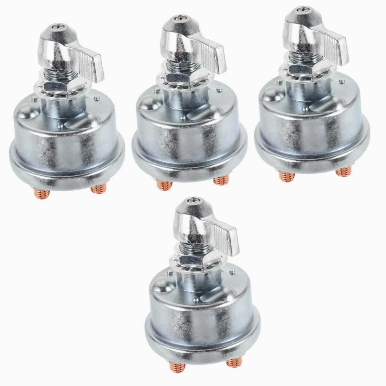 4piezas Interruptor De Desconexión De Batería Para Rv y Remolques Interruptor De De Energía Para Vehículos y Protección