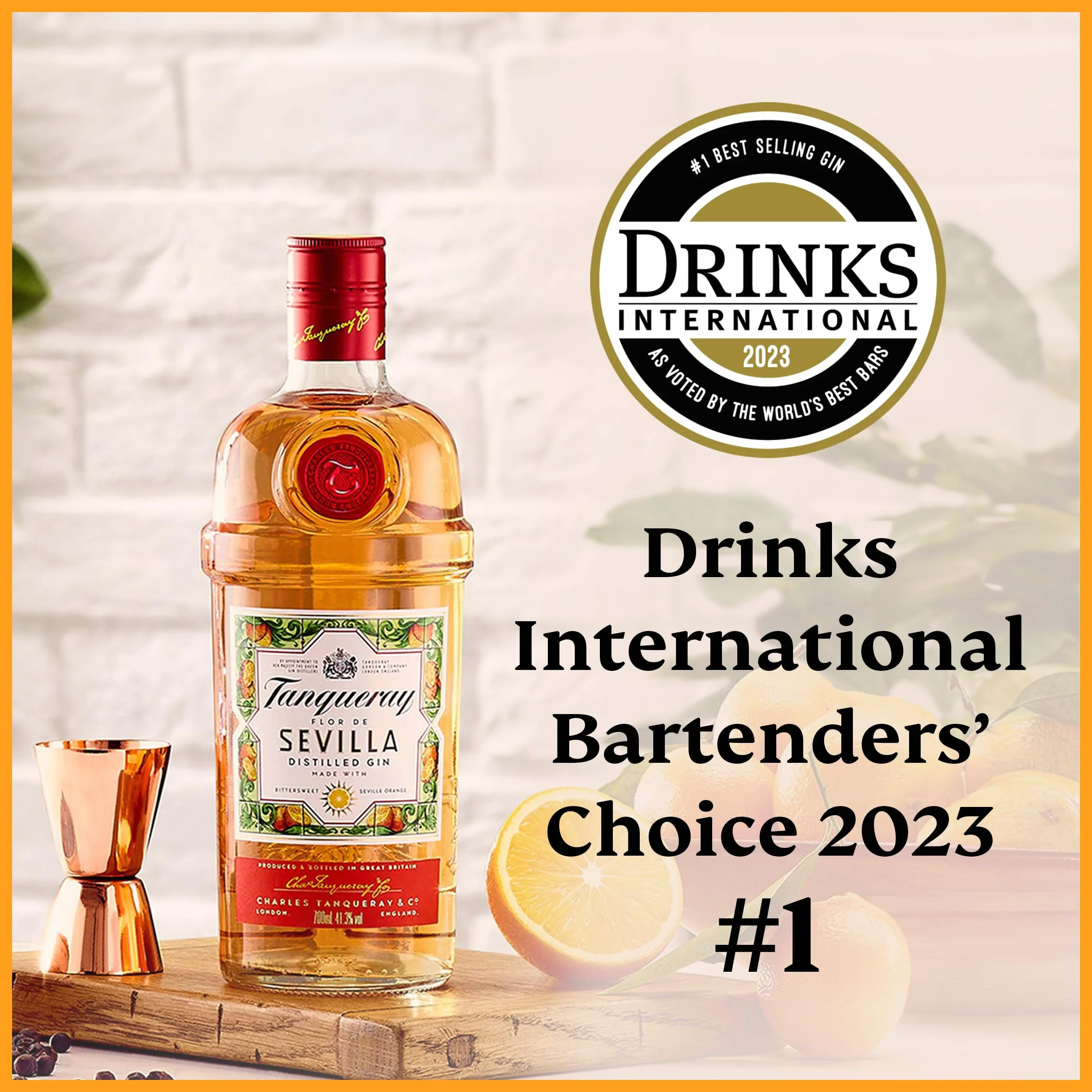 TANQUERAY Flor de Sevilla Ginebra 700 ml