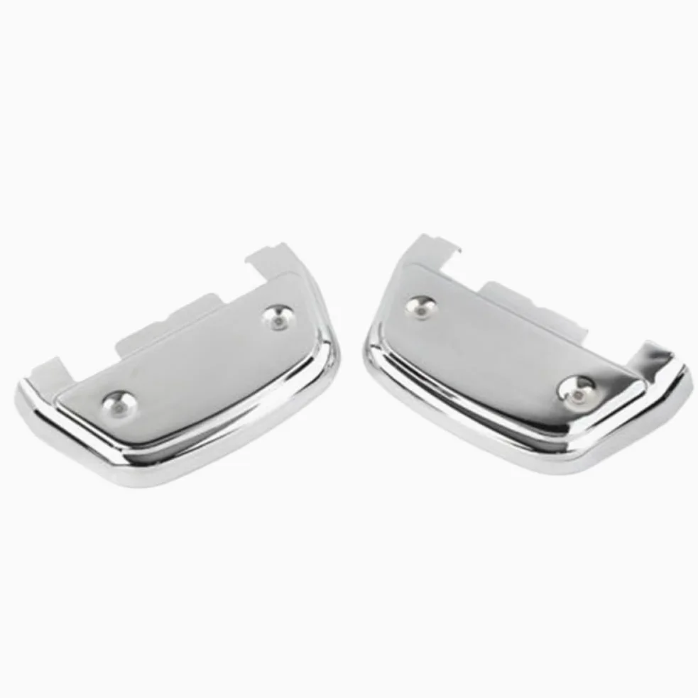 Cubiertas para estribo de pasajero de motocicleta, compatibles con Electra Street Road Ultra Softail, tapa de pie en forma de D