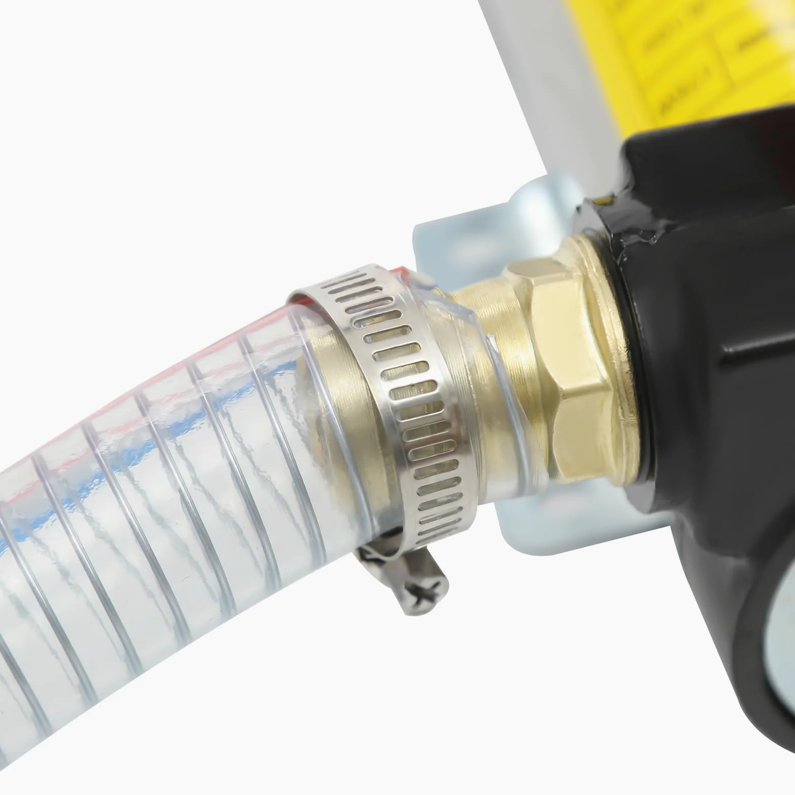 Bomba de combustible, 200 W, bomba diesel 45 L/min, caudal máximo, bomba de aspiración universal, CC 12 V, bomba diésel autocebante con manguera de PVC y pistola de bomba