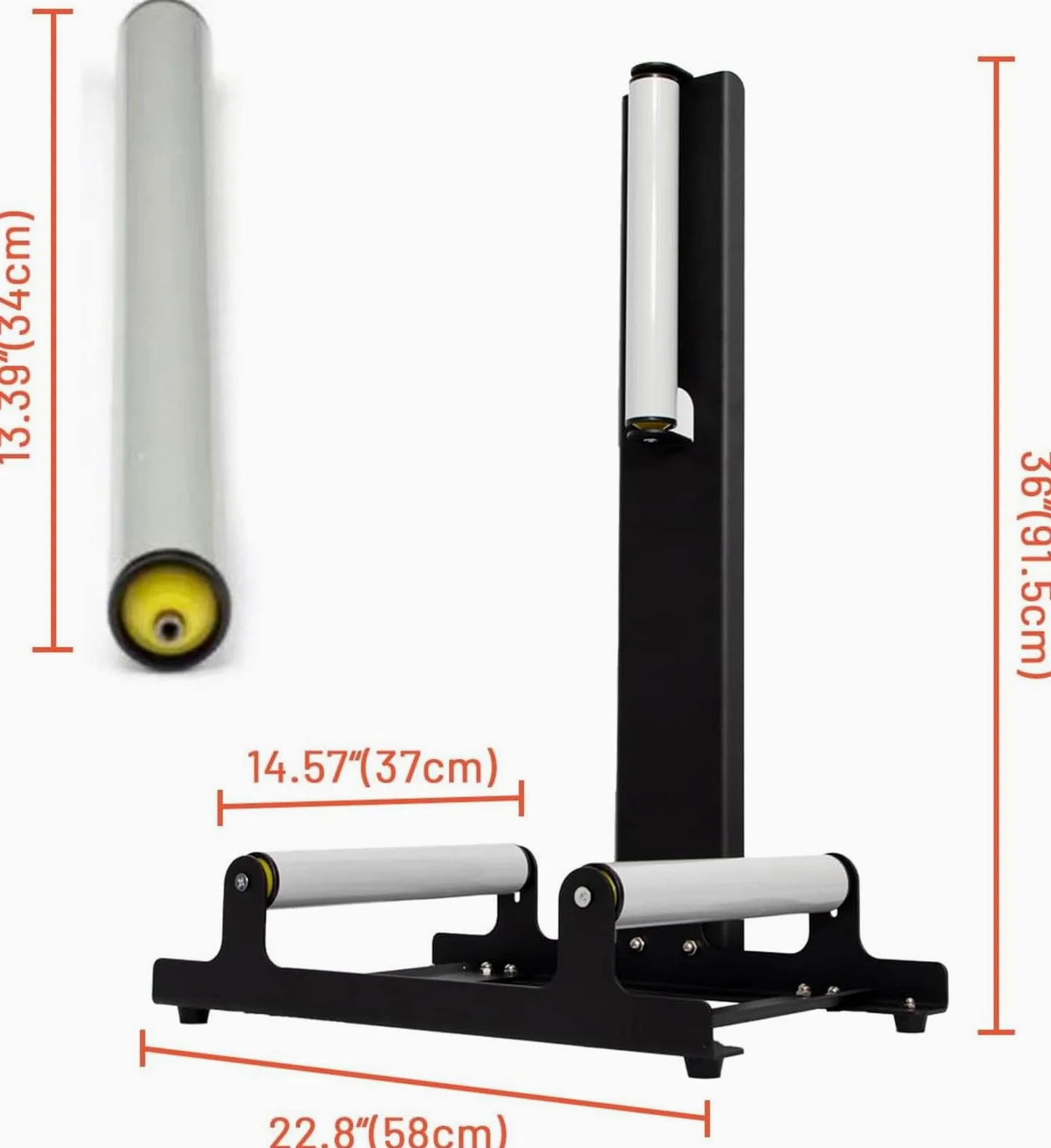 Soporte de limpieza de ruedas, herramienta rodante duradera para un lavado y detalles eficientes del coche, ideal para limpieza de ruedas giratorias
