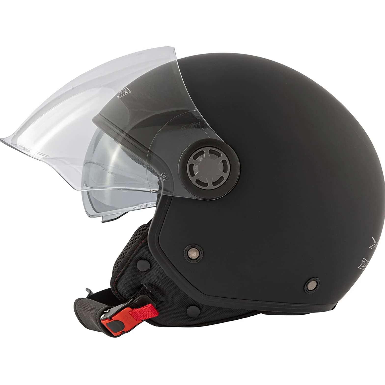 Casco Jet Scooter Moto ECE 22 06 Holomogado Visera Larga Transparente Parasol
