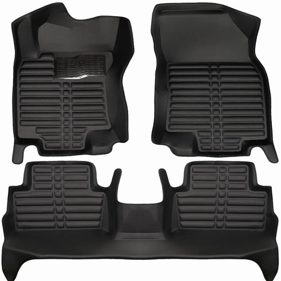 fussmatten profi Alfombrillas para Nissan Qashqai (2ª generación) J11 2014-2021 piel sintética TPE para todo tipo de climas, alfombrillas antideslizantes, alfombrillas de goma para todo tipo de climas