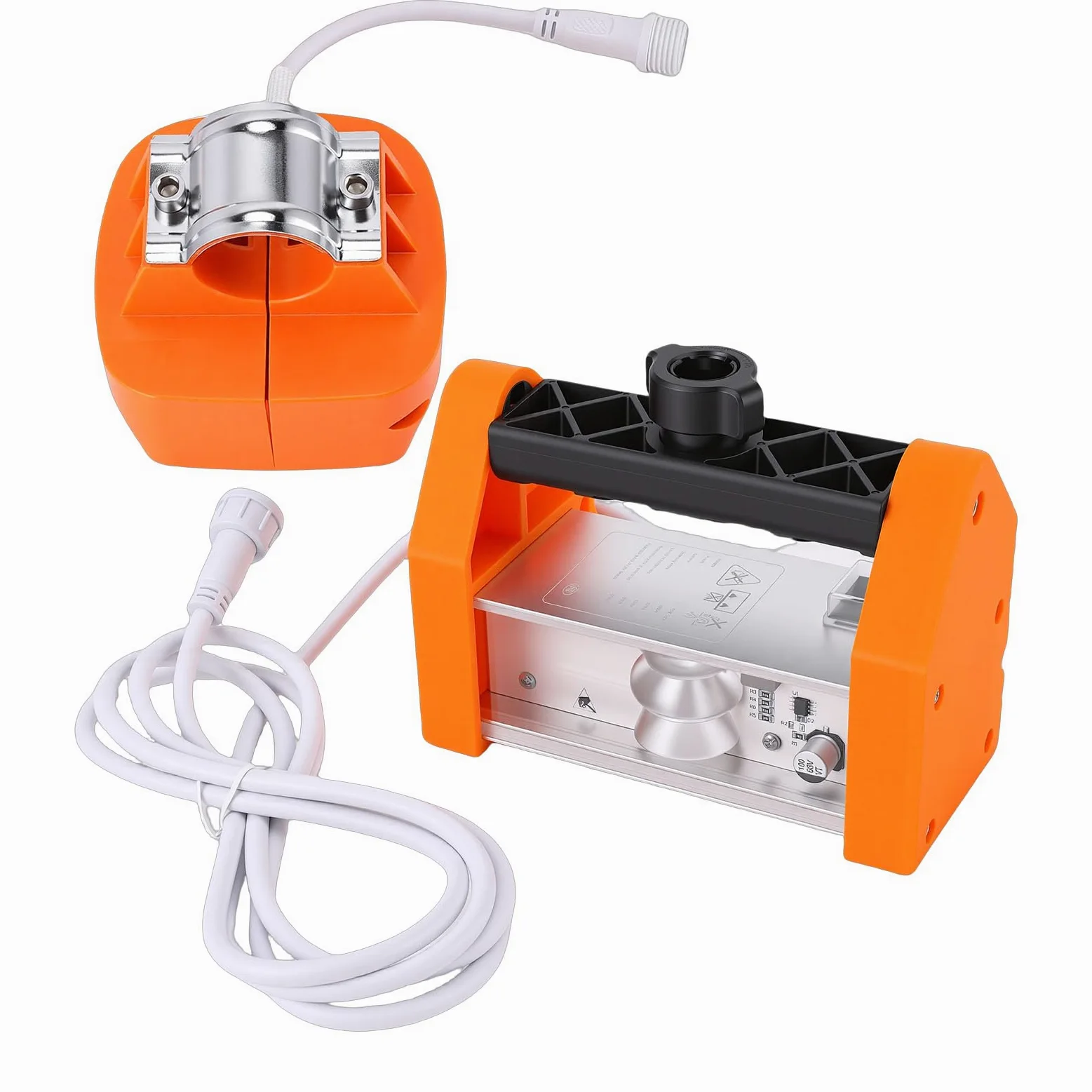 Hyuduo Luz de Inspección de Pared LED Lámpara de Inspección de Pintura de Pared de Silicona ABS 15W 1500LM Brillo Ajustable Haz de 120x5 para Profesionales de Pulido de Pintura de Acabado de Paneles