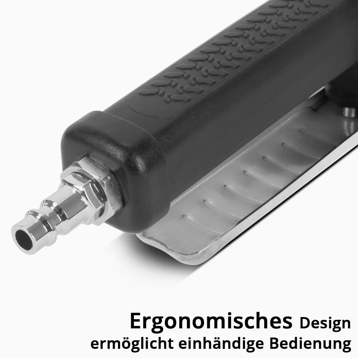 STAHLWERK Inflador digital de aire comprimido DRP-18 ST | Inflador de aire comprimido con manómetro digital | Manómetro digital para coches, camiones, motos, bicicletas | Rango de medición 0-18 bar