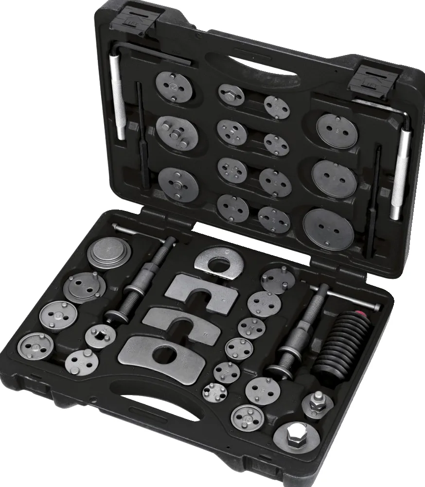 KS Tools 150.1970 Juego de herramientas para reposicionar el pistón de frenos, 41 pzs