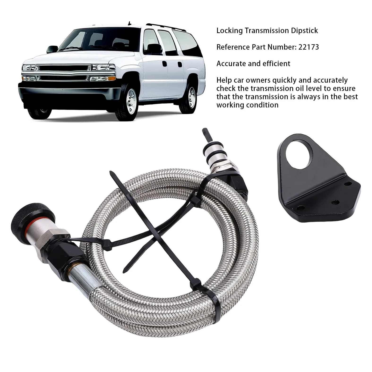 Varilla de Medición de Transmisión Flexible para Control Seguro del Nivel Aceite para Camionetas Serie 1500 2015-2024