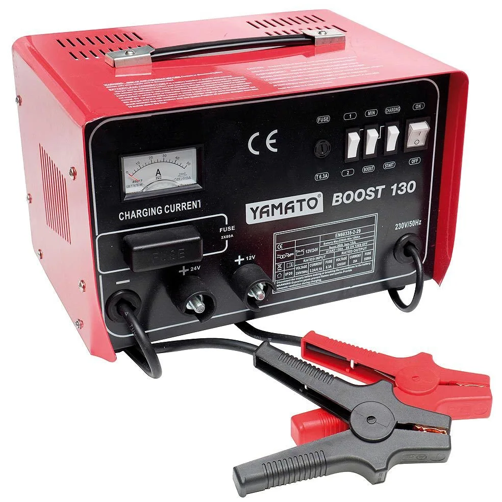 Cargabaterias Boost-130 Con Arrancador 12/24 V. 120-320 Amperios