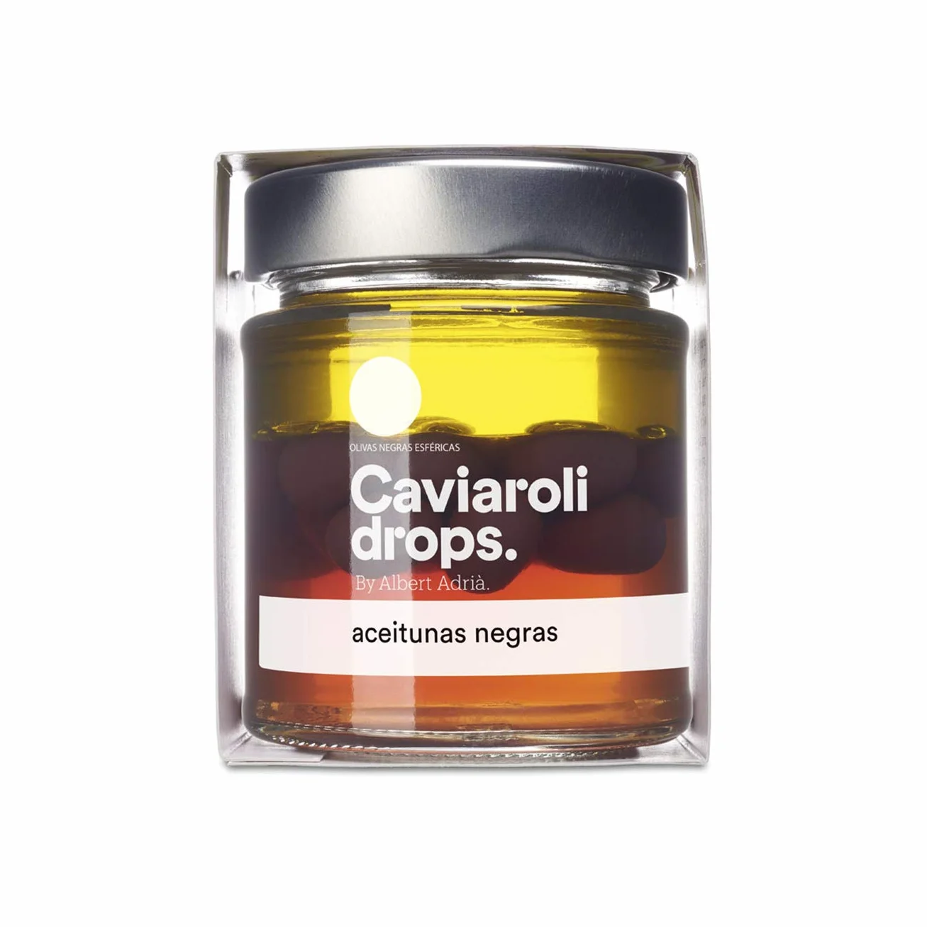 Caviaroli Esferificaciones de Aceituna Negra Triturada Aperitivo Gourmet 190g