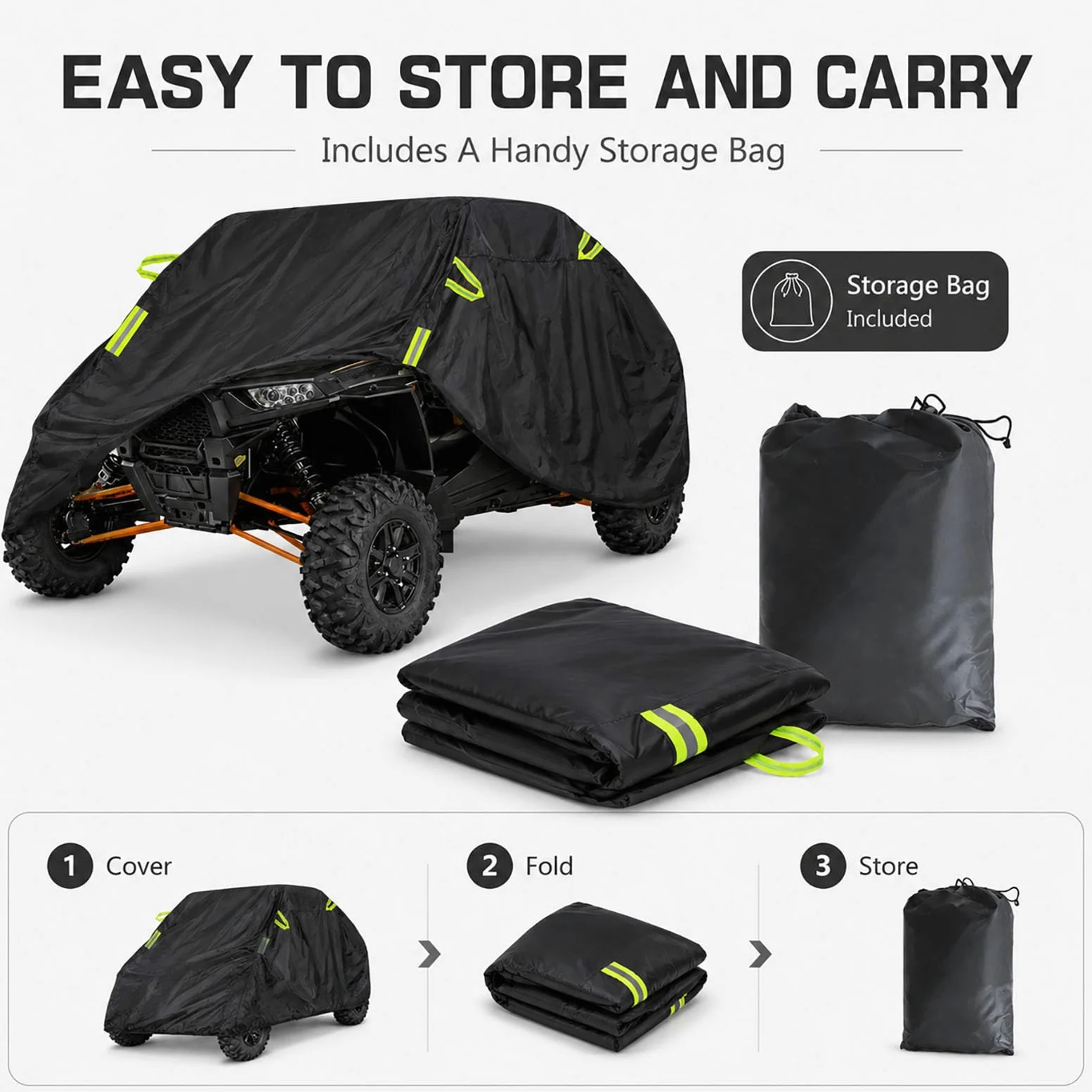 Funda UTV para Massimo Warrior 1000 MXU 2020-2024 | Impermeable Protección Exterior Para Todo Clima Vehículos Off Road