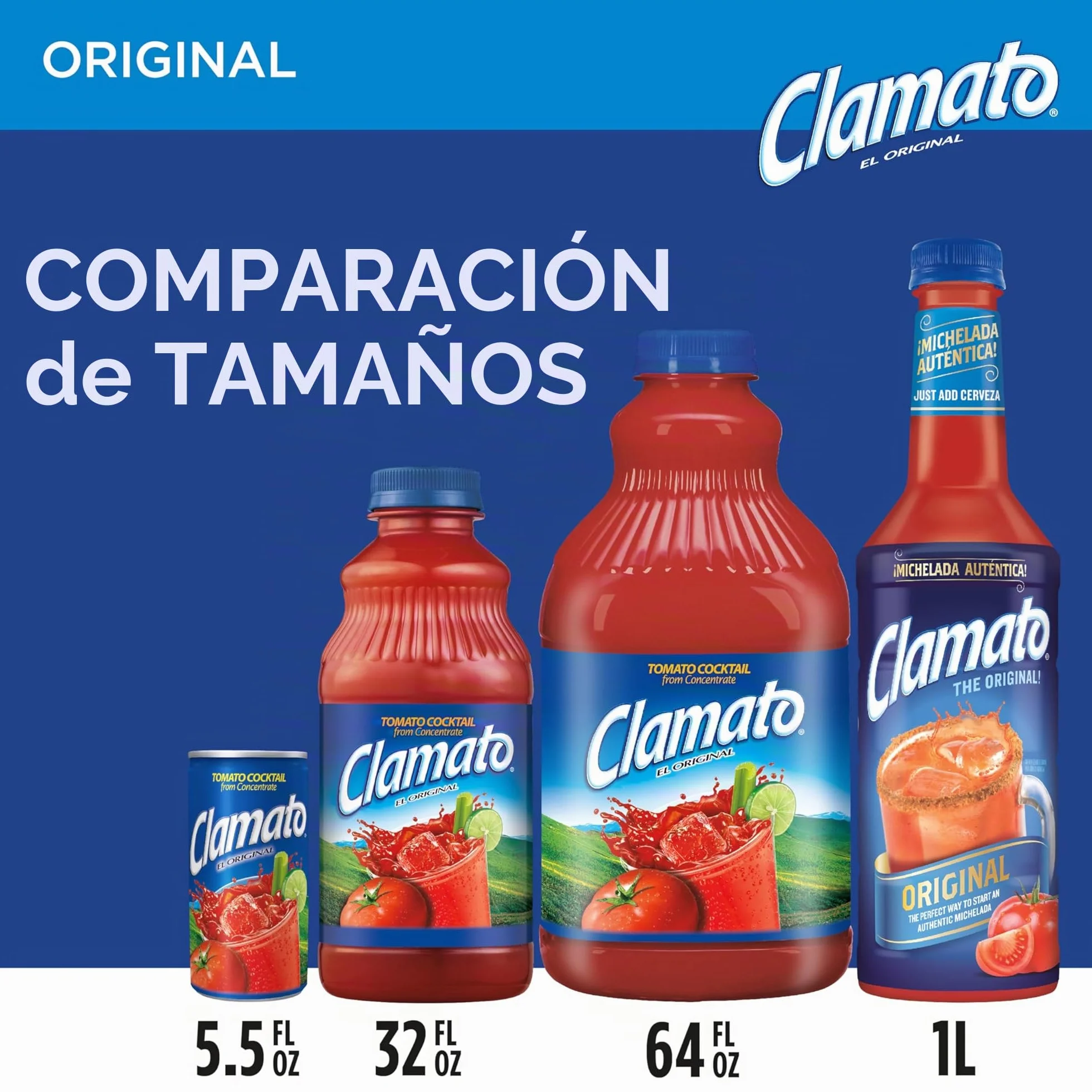 Motts Zumo Clamato Tomate 1890 Mililitro