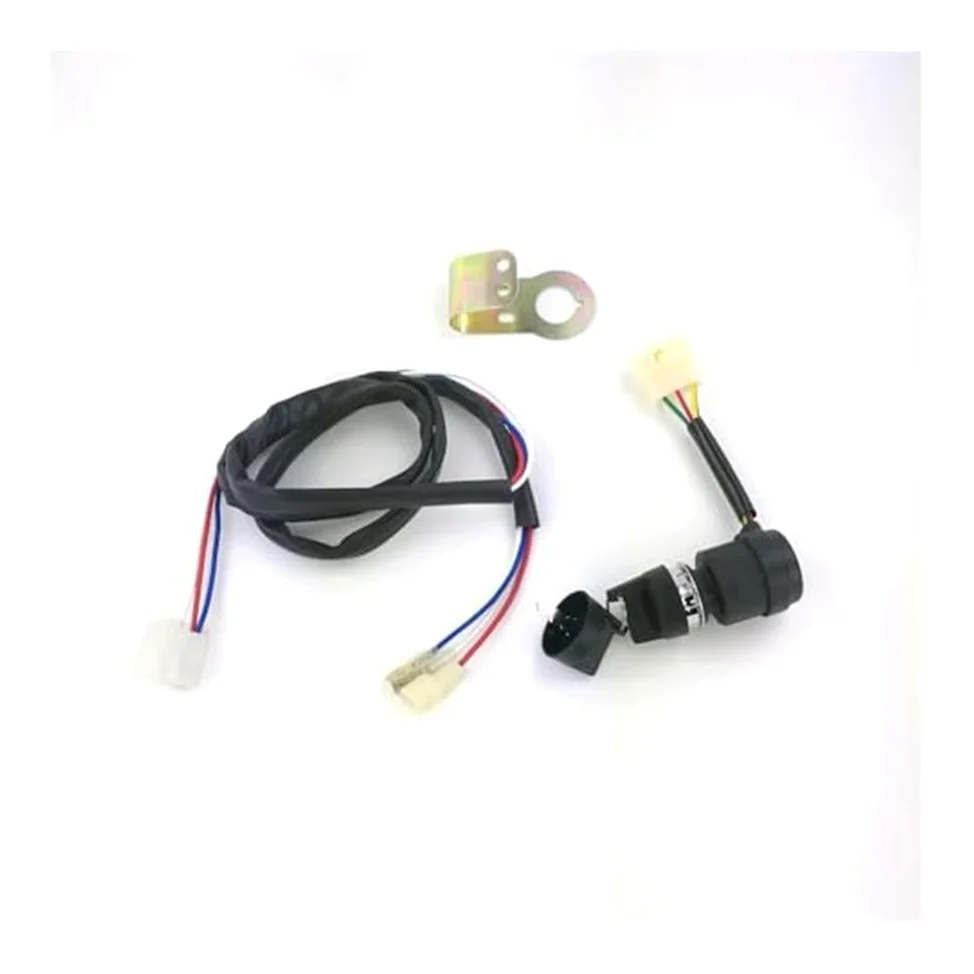 Kit De Conversión Motor Arranque Eléctrico Con Engranaje Corona Volante Para Generadores Diésel 5 KW: 170F 173F 178F 186F 188F Y 192F Motor de Arranque para Coche