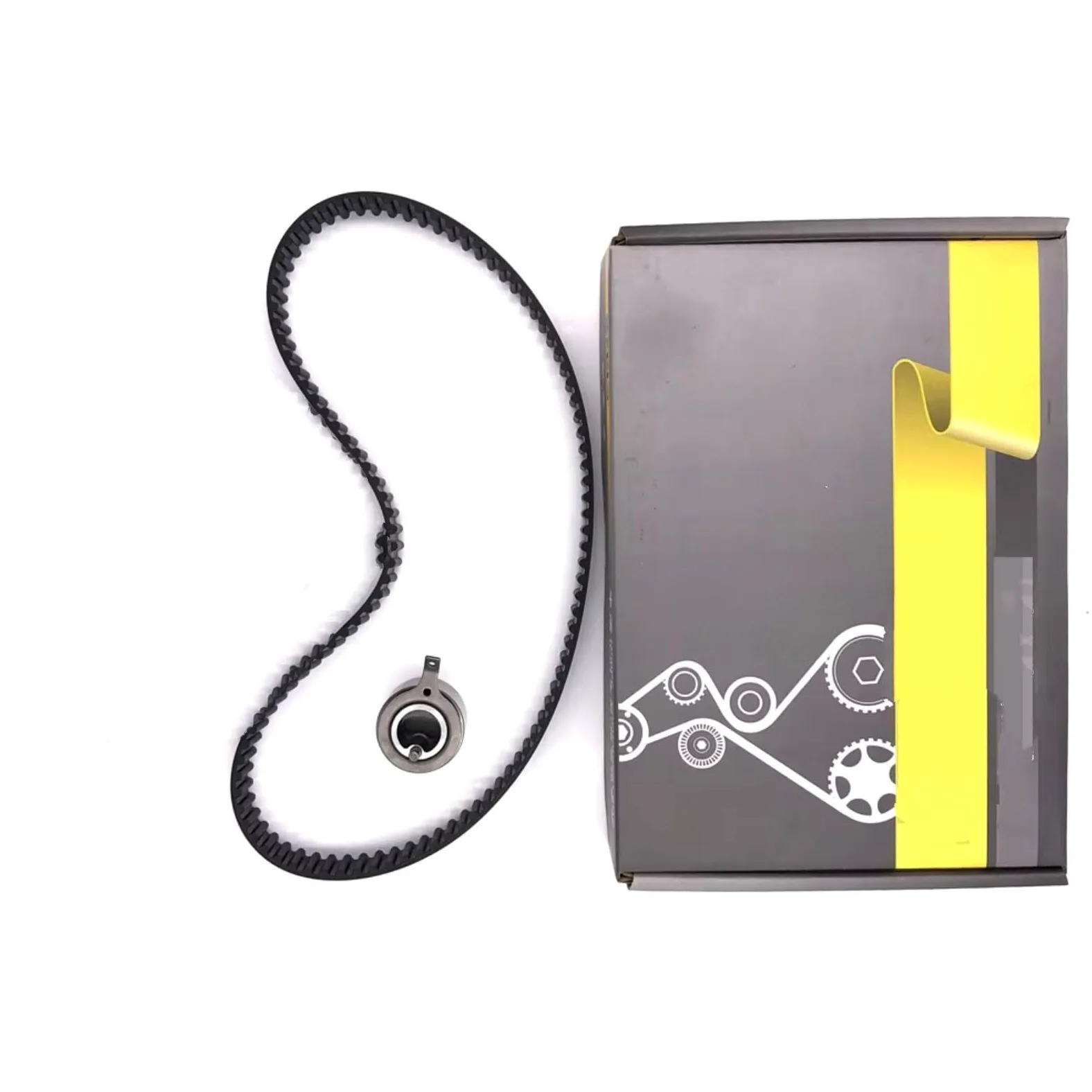 Kit de Correa de distribución Compatible con Daewoo Matiz M100 1998 0.8l. Componentes del Motor del Coche. Accesorios de la Correa de distribución 107YU25.4