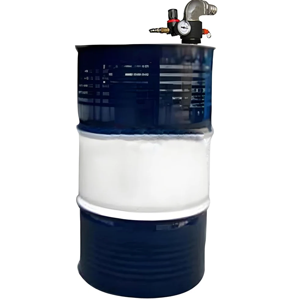 Bomba de transferencia de aceite accionada por aire, bomba química de acero inoxidable para barriles de 200 litros, flujo de 40-50 l/min para transportar diésel, aceite de motor, aceite hidráulico