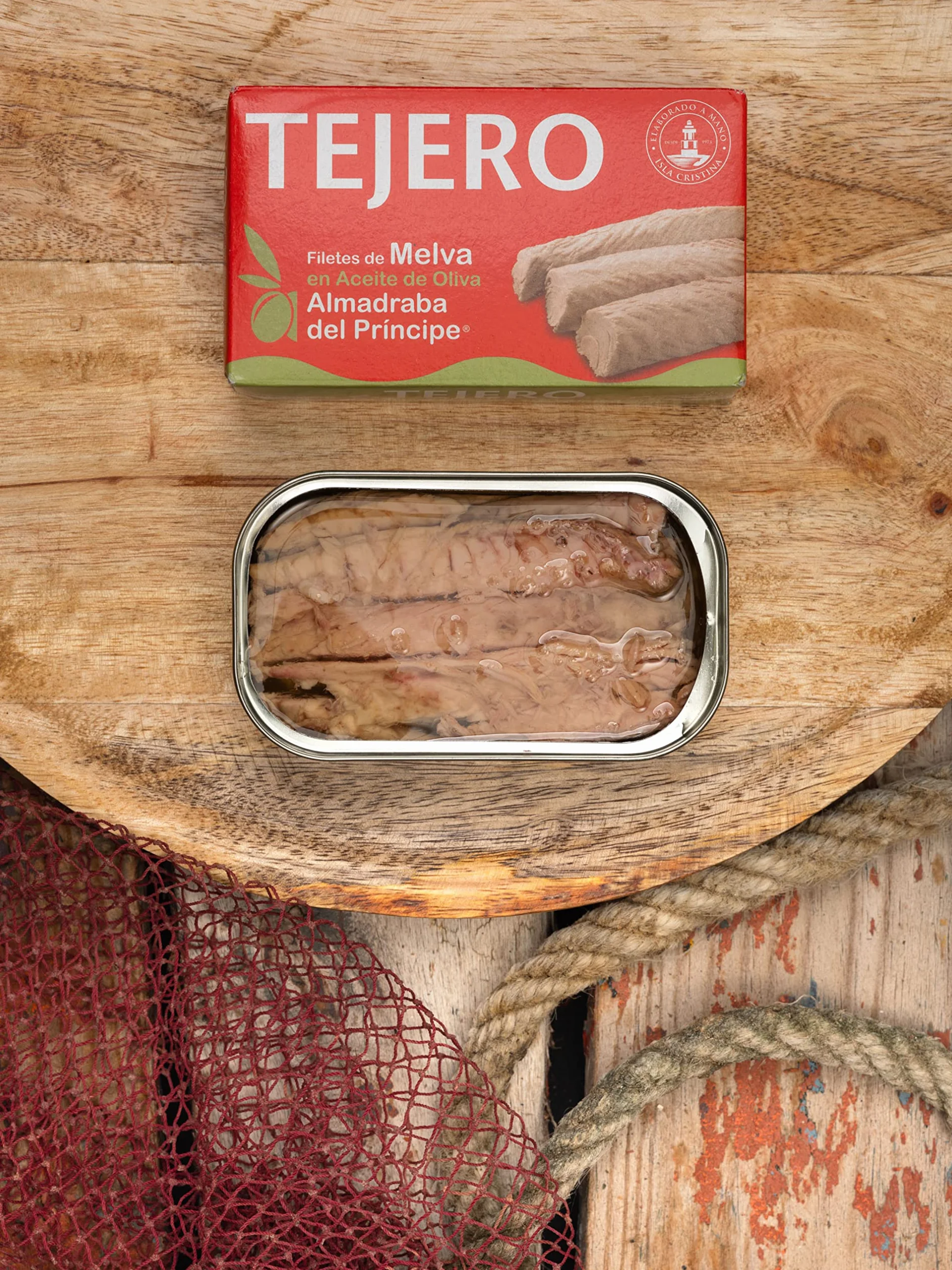 Tejero Conserva de pescado Melva en Aceite de Oliva 5 Latas 120 g