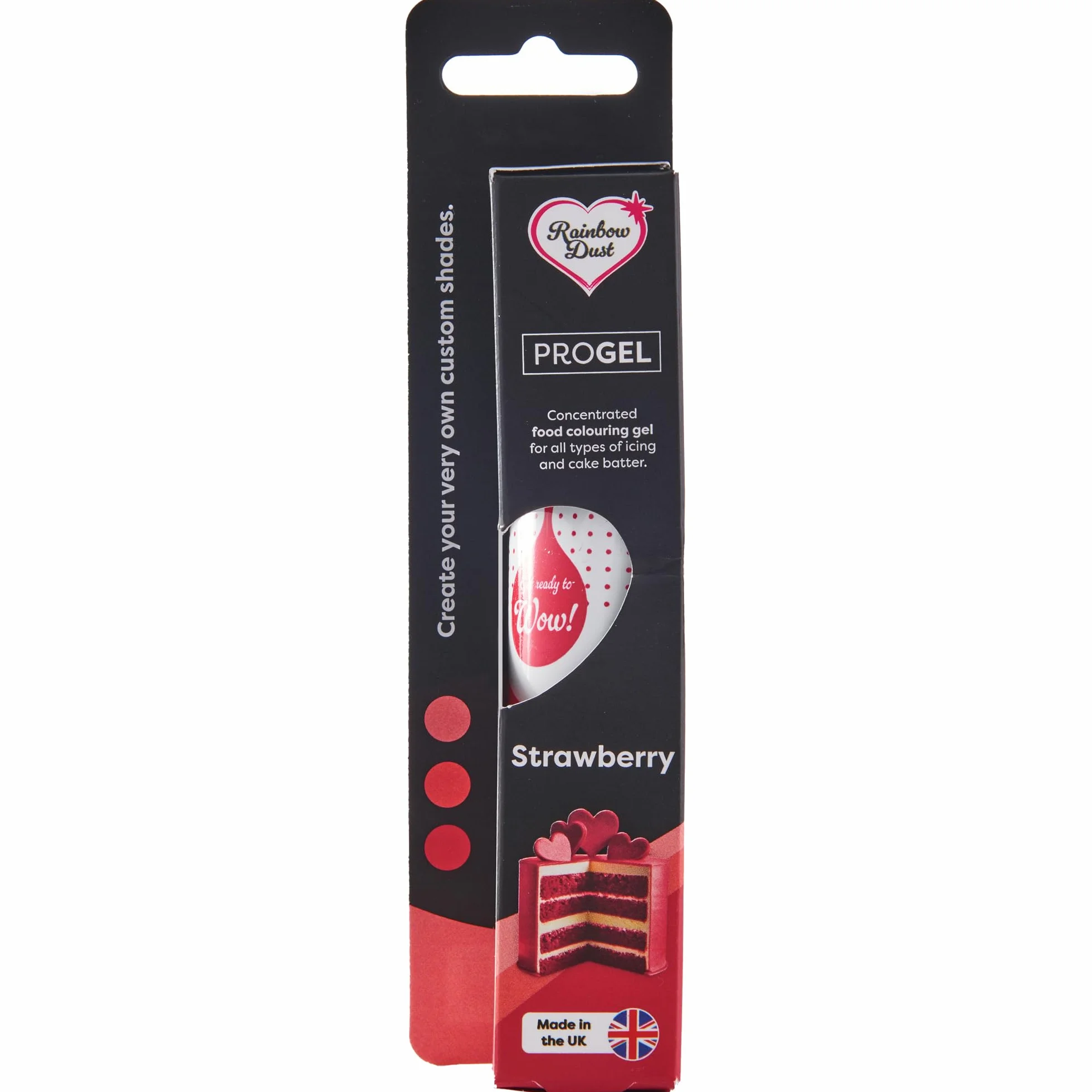 Rainbow Dust ProGel Colorante Alimentario Profesional Fresa 25g