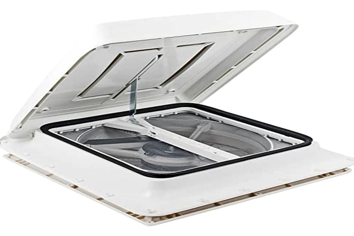 Fiamma Claraboya Polar Control Turbo Vent 40x40 cm Termostato Ventilador 12V Mosquiteras Doble Acristalamiento