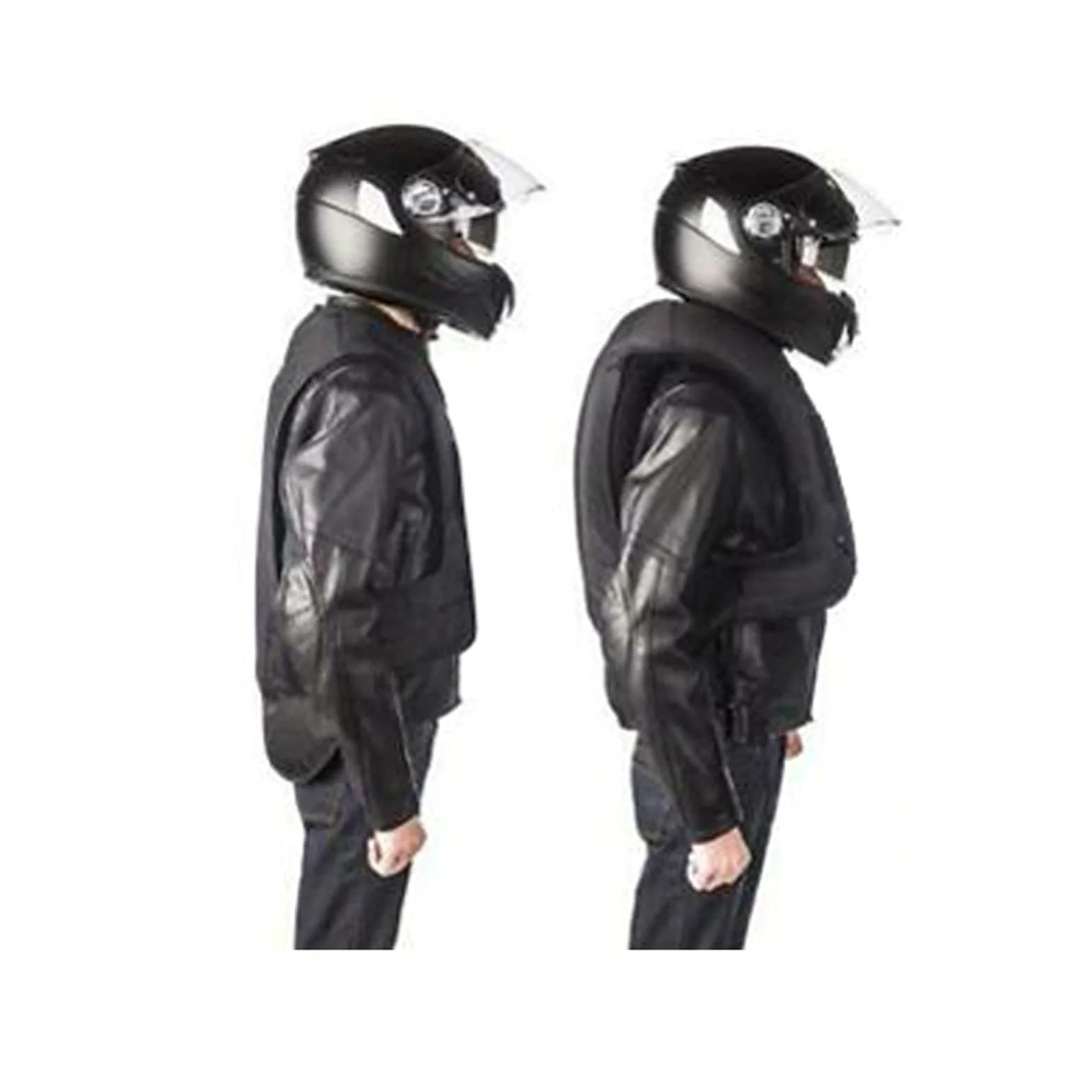 Chaleco Airbag Moto Chaleco Hinchable Motocross Malla Transpirable 3D, Múltiples Bolsas De Aire Chamarra Reflectante Con Cierre