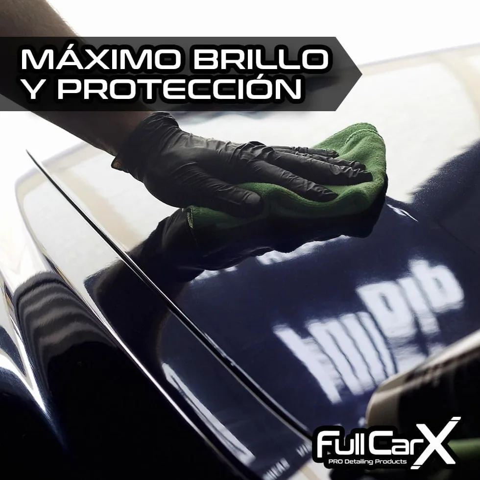 AutoFullCar – Wax Technology 5L Cera Carnauba Líquida para Coche | Acabado Brillante Profesional, Coating Protector Duradero y Efecto Hidrofóbico que Repele Agua y Suciedad