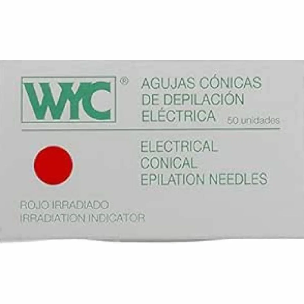 Agujas Cónicas de Depilación nº 1.5, 50 unidades