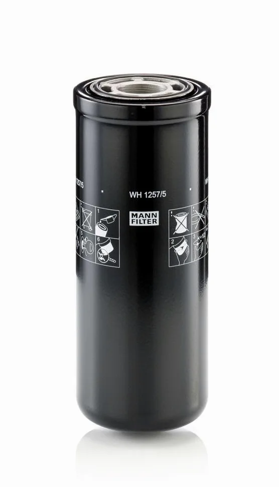 Mann WH 1257/5 Filtros de Aceite