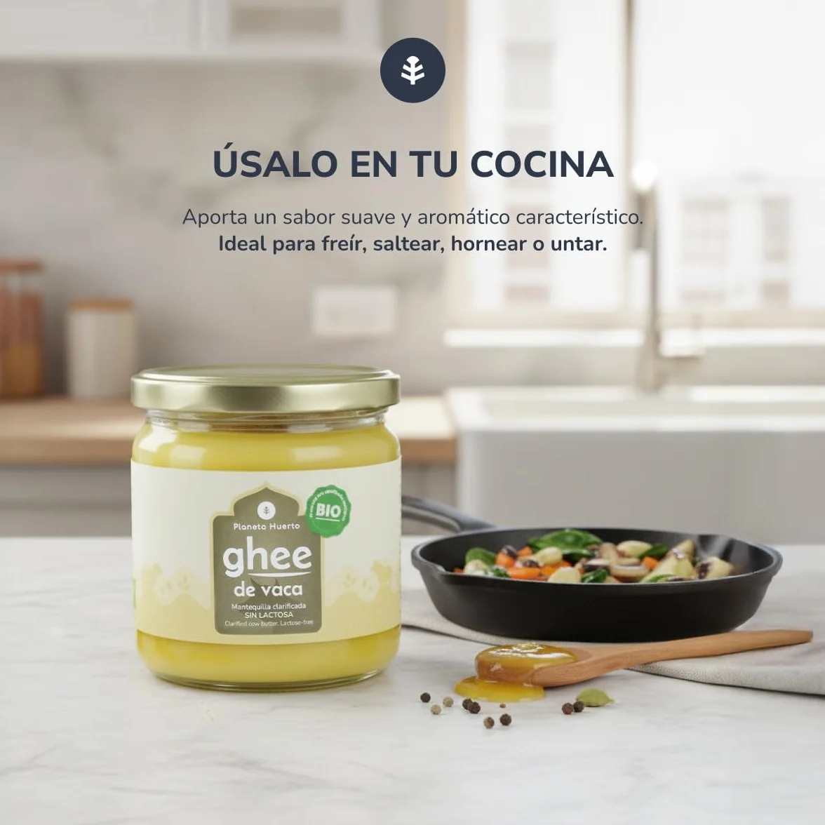 Mantequilla clarificada ECO Planeta Huerto 850 g