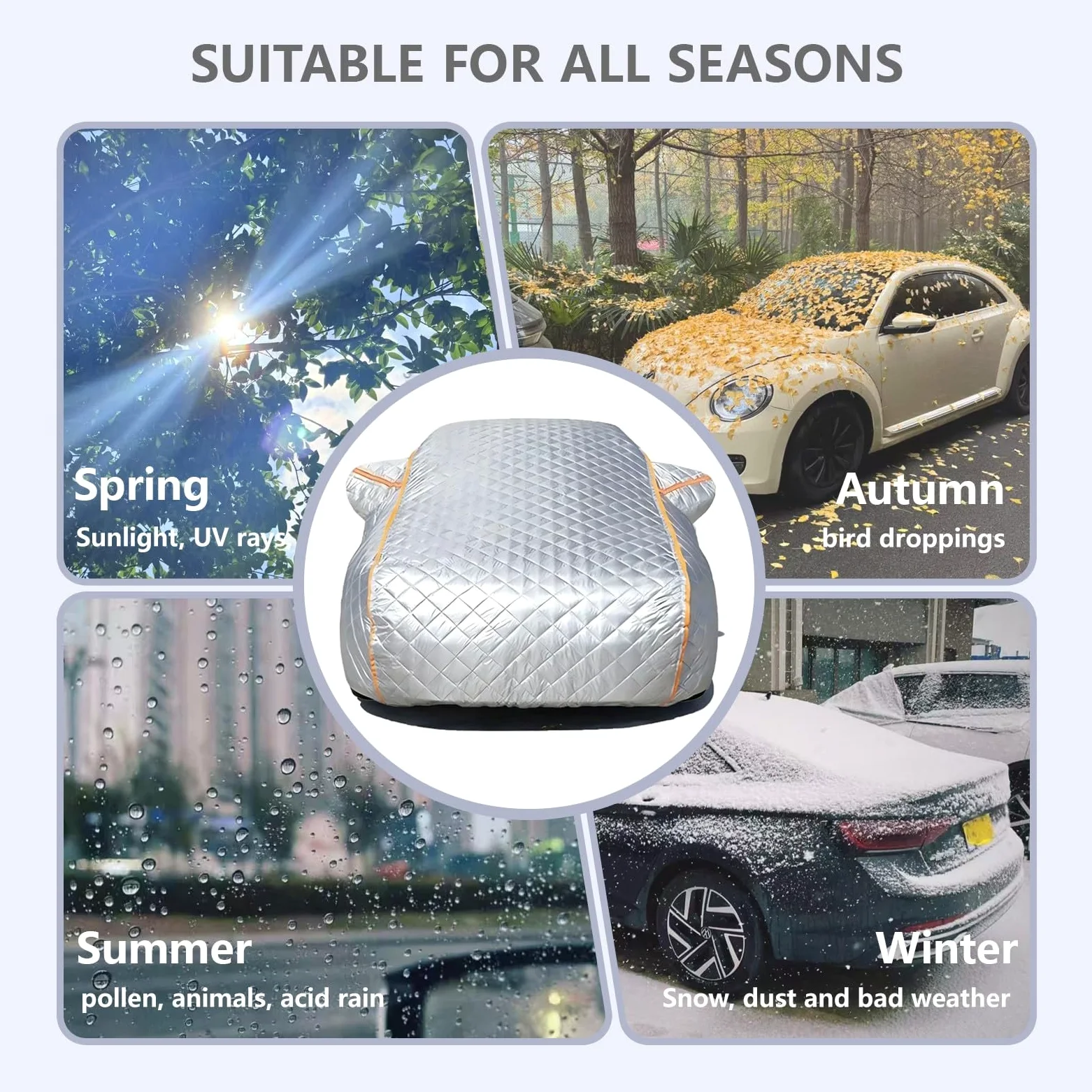 Funda para Coche Exterior para Triumph Spitfire (1962-1980), Funda Cocheantiheladas, Impermeable, ProteccióN Polvo Anti-UV Nieve, Exterior O Interior,Resistente wf1202cjh1016
