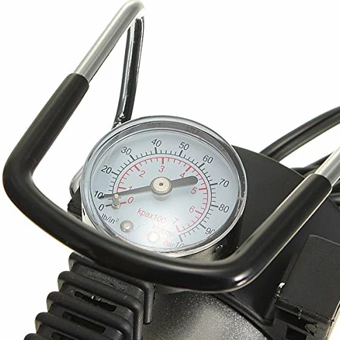 Pesado Portátil 12V 140Psi Auto Neumático Inflator Pump Compresor De Aire