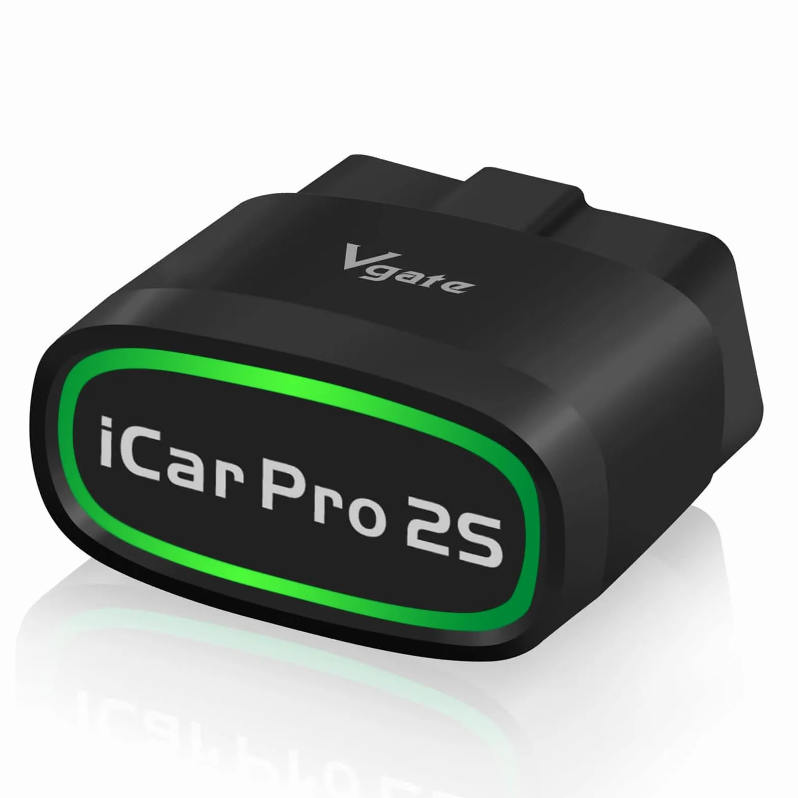 Vgate iCar Pro 2S Lector de Códigos OBD2 Bluetooth BLE 5.2 - Escáner de Diagnóstico OBDII para iPhone, iOS, Android y Windows - Herramienta de Diagnóstico para Coches, Híbridos y Eléctricos (12V)