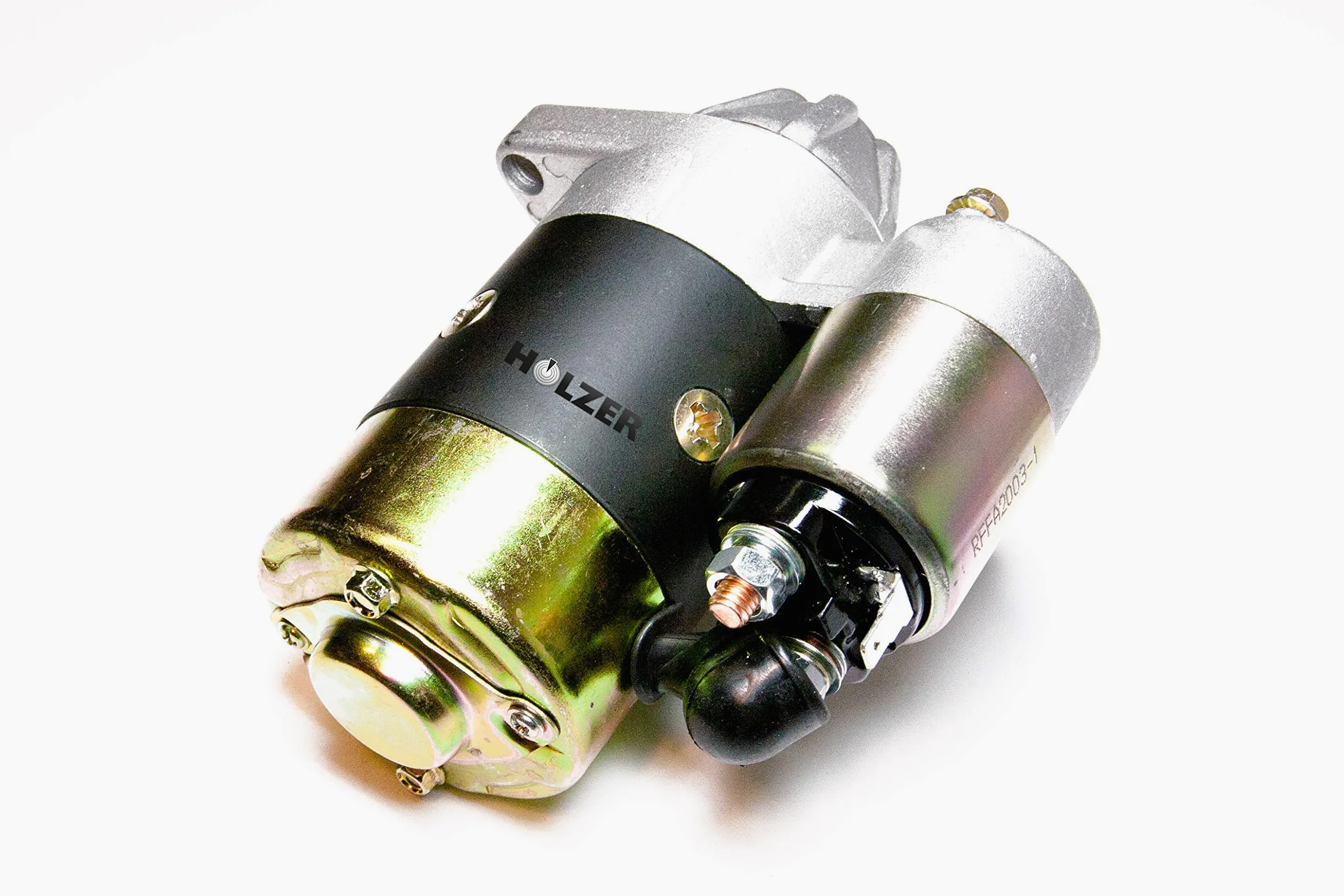 HOLZER Arrancador eléctrico, arrancador E para generador diésel, generador de corriente / 1,4KW / compatible con 170F 173F 178F 186F 188F 192F