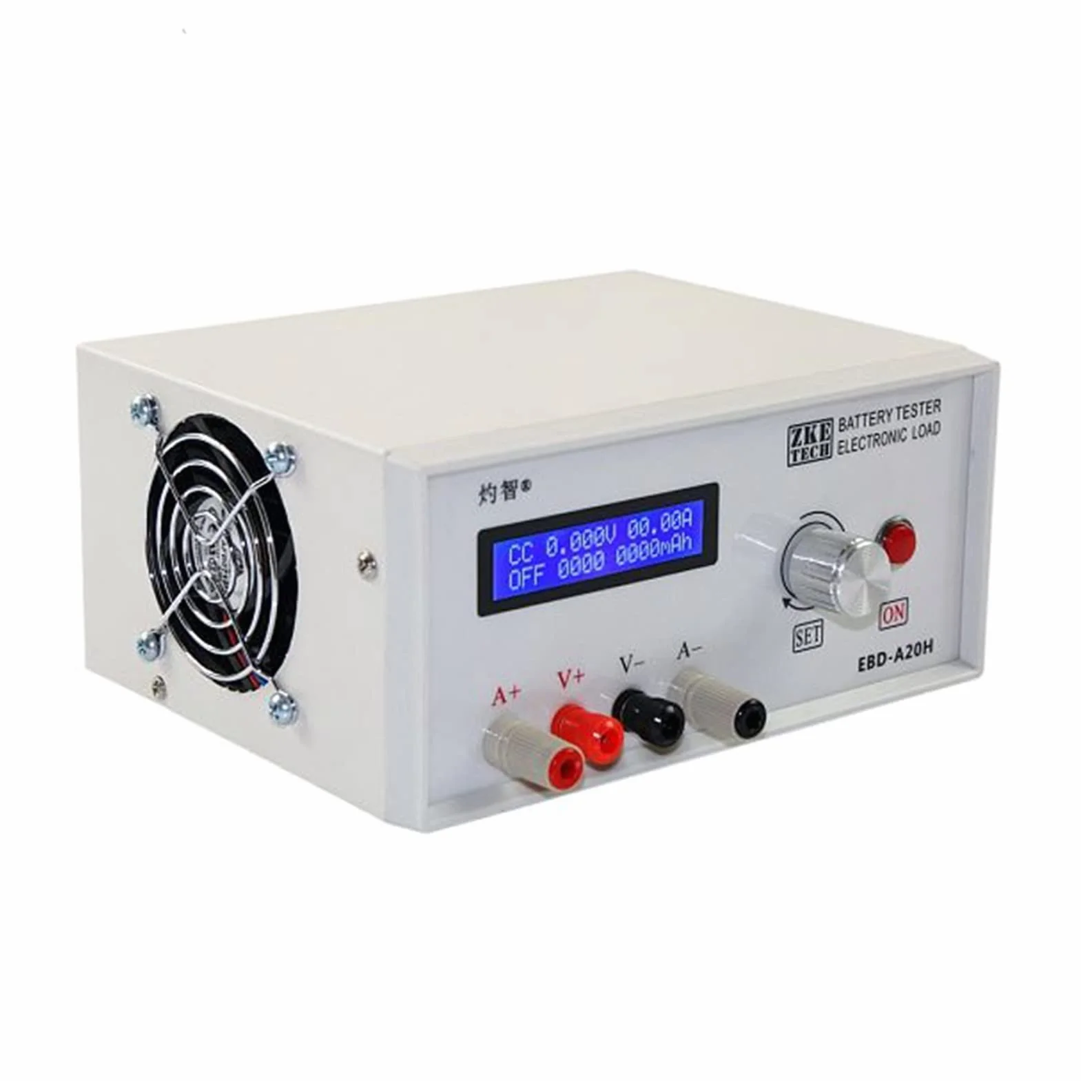 Probador de Batería, EBD-A20H Carga electrónica Capacidad de la batería Potencia de alimentación de carga Tester de carga Equipo de descarga Instrumento del medidor de descarga