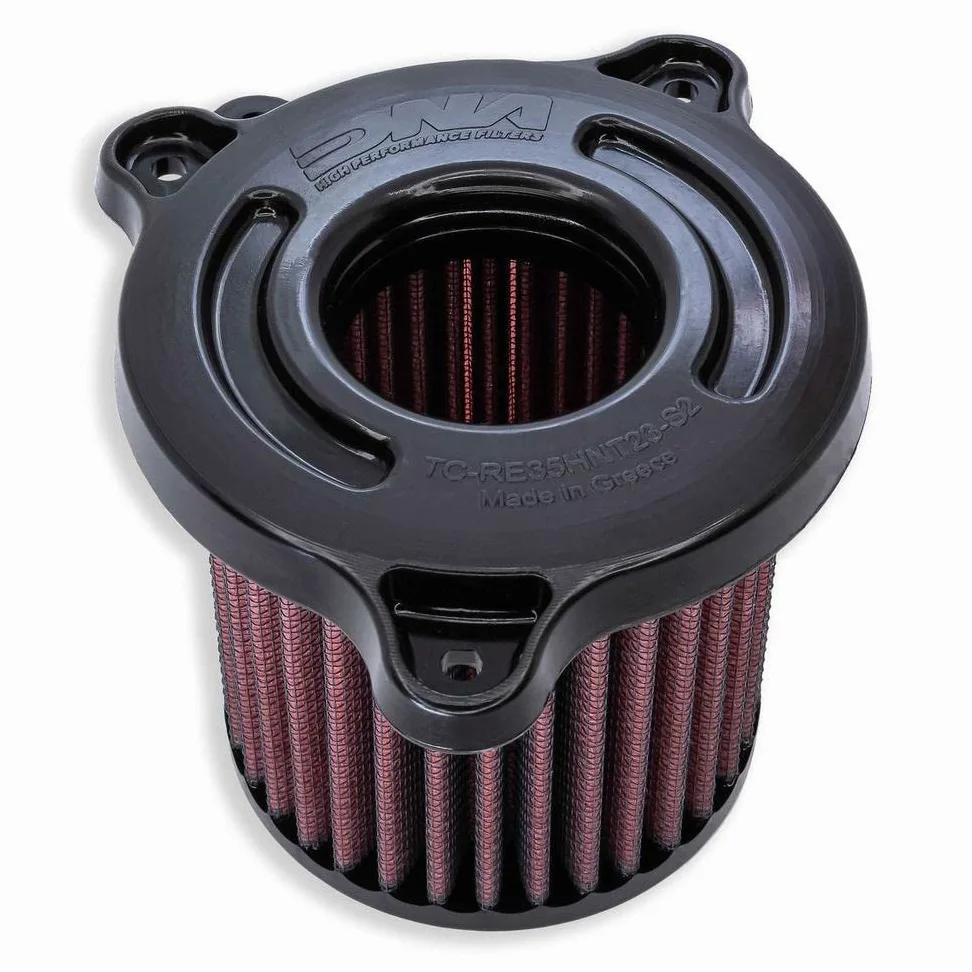 DNA Air Cover Etapa 2 y filtro Combo compatible con Royal Enfield Hunter 350 (22-24) PN: R-RE35HNT23-S2-COMBO