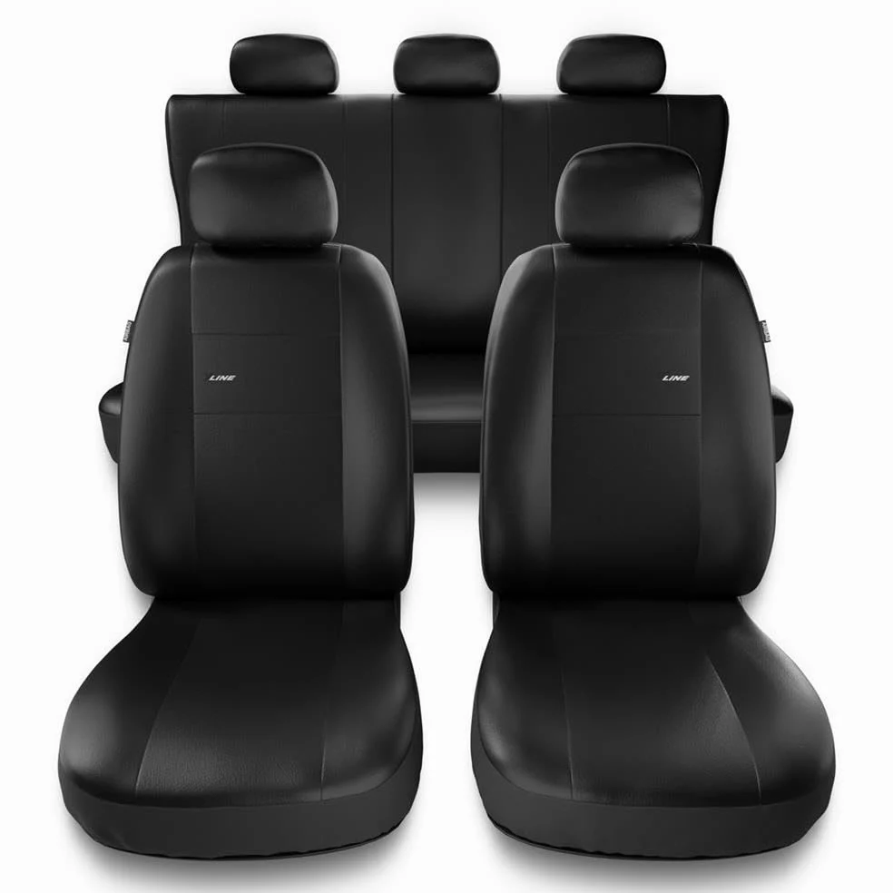 Mossa Fundas Asientos Coche aptas para Ford Fiesta (1995-2023) XL-B | Hatchback, Furgoneta, IV, V, VI, VII, VIII