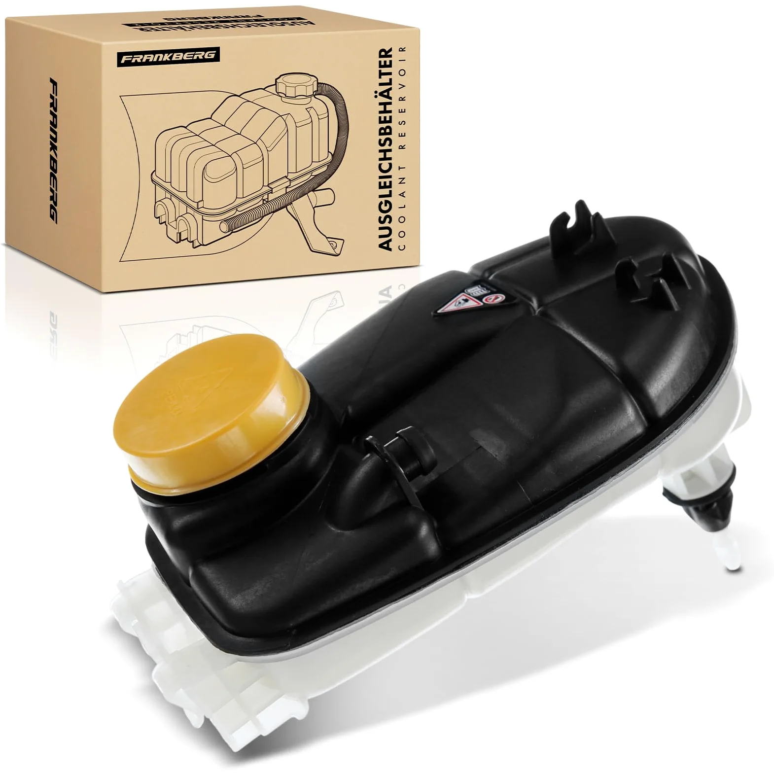Frankberg Depósito de compensación refrigerante Compatible con GLClase A X156 1.6L W176 1.6L CLA Shooting Brake X117 1.6L 2.0L 2.1L 2465000049