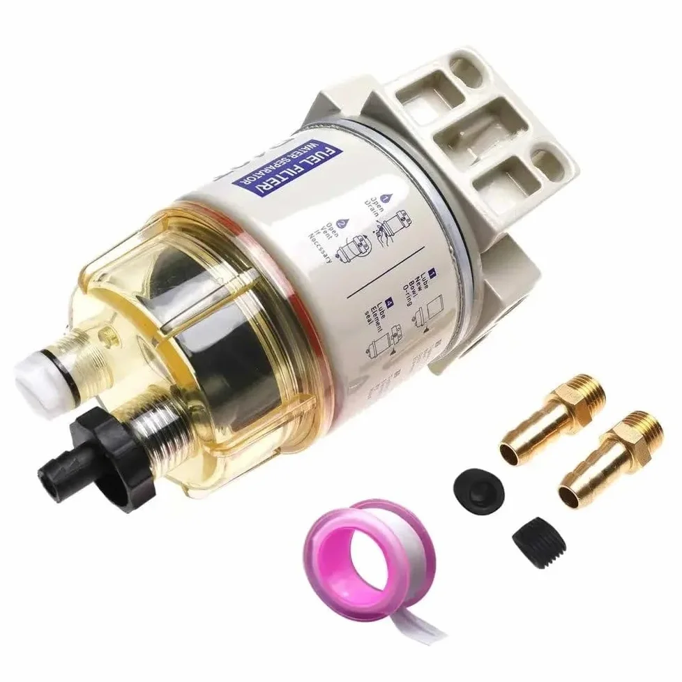 Filtro de combustible Ajuste para Racor 140R 120At S3240 Npt Zg1/4-19 piezas automotrices filtro combinado completo R12T separador de combustible/agua