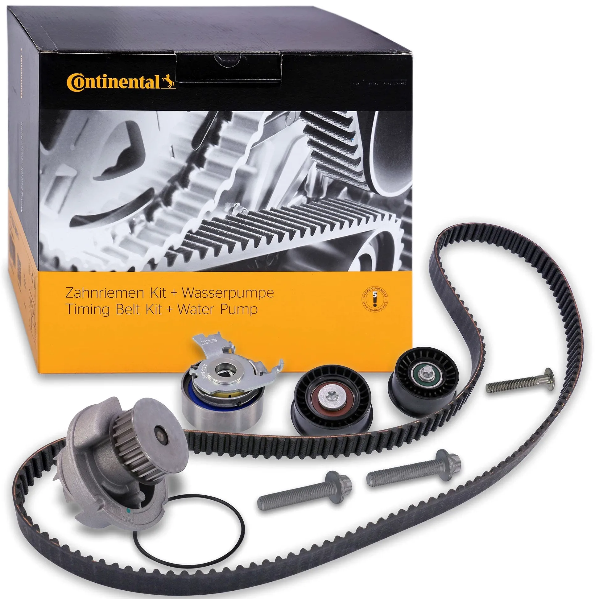 CONTITECH CT975WP2 Bomba de agua + kit de correa de distribución Número de dientes: 162 20 mm con junta Compatible con OPEL Vectra C Caravan Z02 Astra H Caravan A04 Vectra C GTS Z02, SAAB 9-3 YS3F