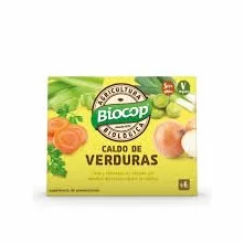 Caldo de Verduras en Cubitos Concentrados Pack 12 Unidades Base para Sopas Arroces Guisos Sin Colorantes