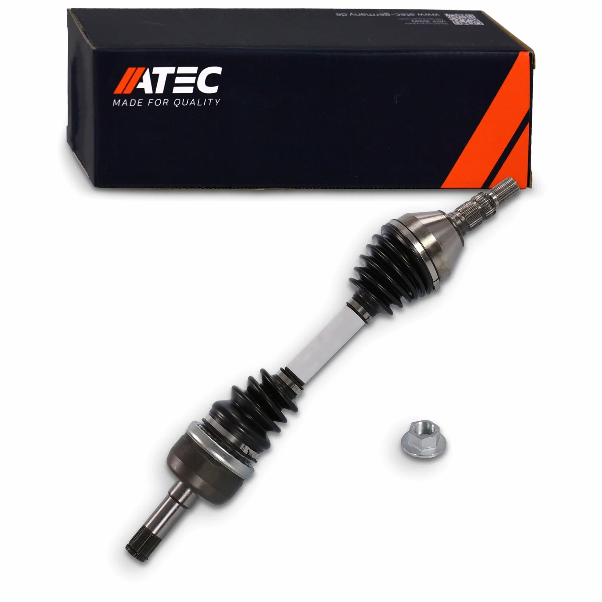 ATEC Germany 1x Eje de transmisión delantero izquierdo o derecho adecuado!