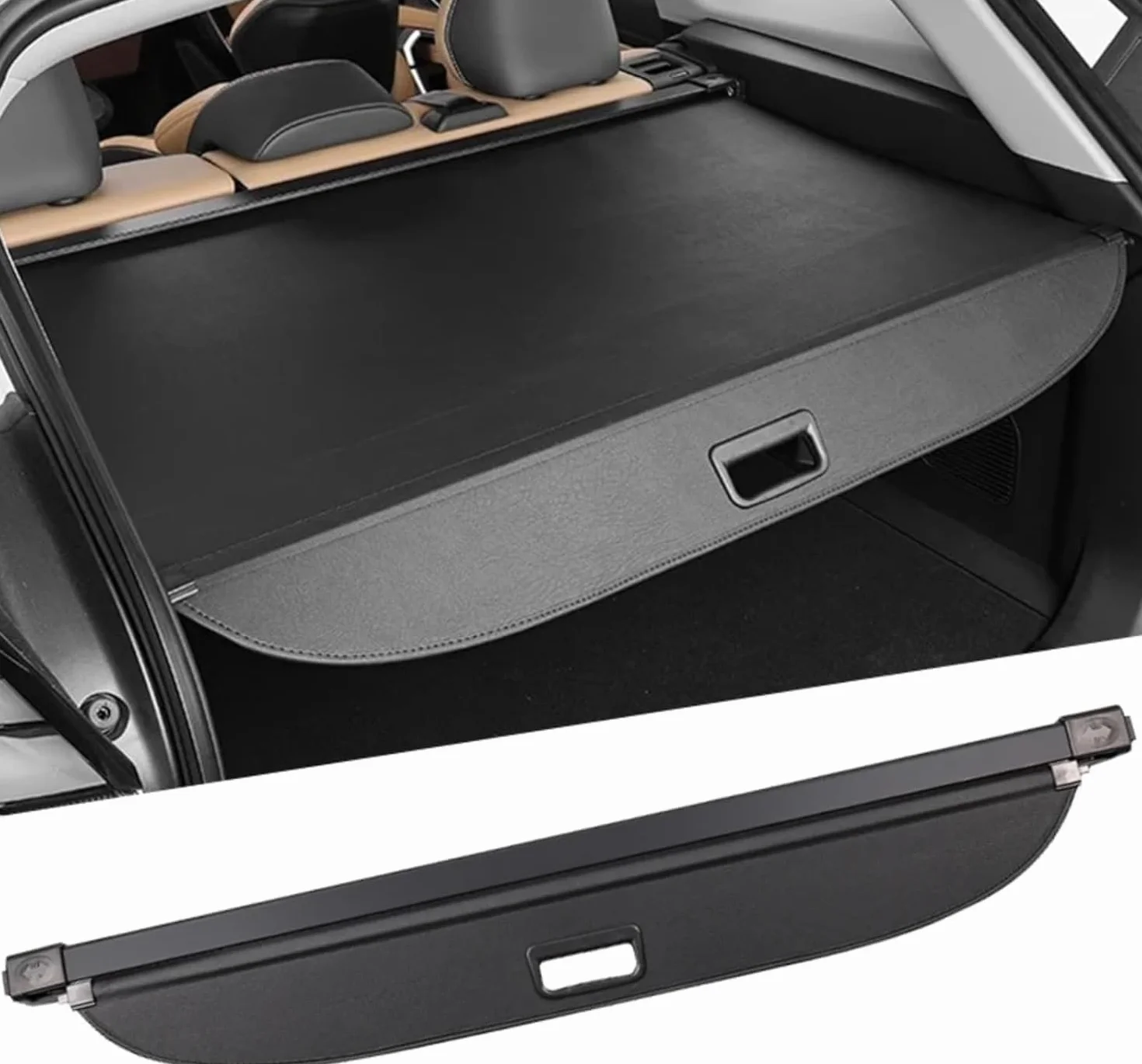 Coche Retráctil Maletero Trasero Estante Cortina para Benz GLC Coupe C253 2016-2022, Cortina de privacidad Maletero Trasero de Coche