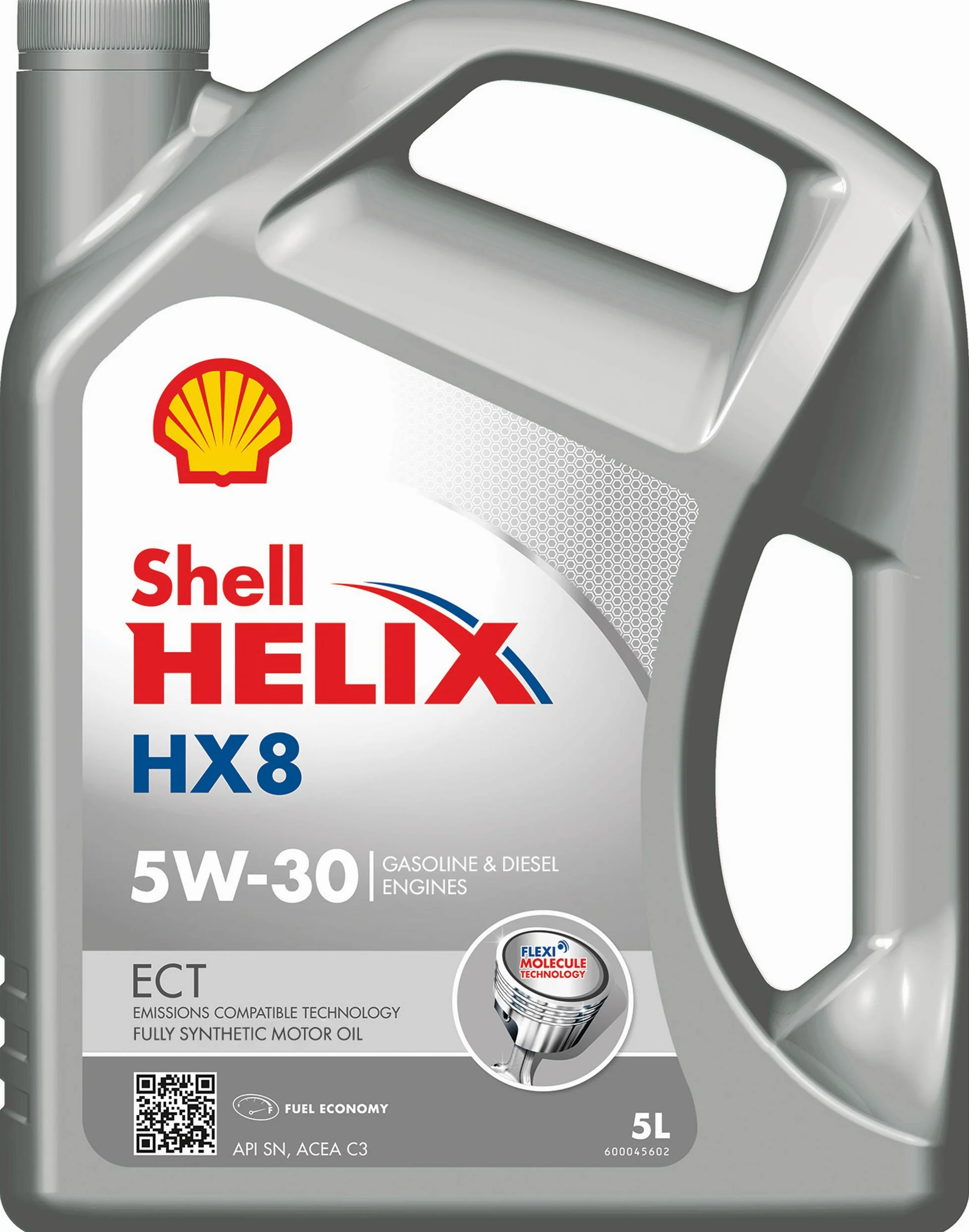 SHELL 550048100 Helix HX8 ect 5W30 5L