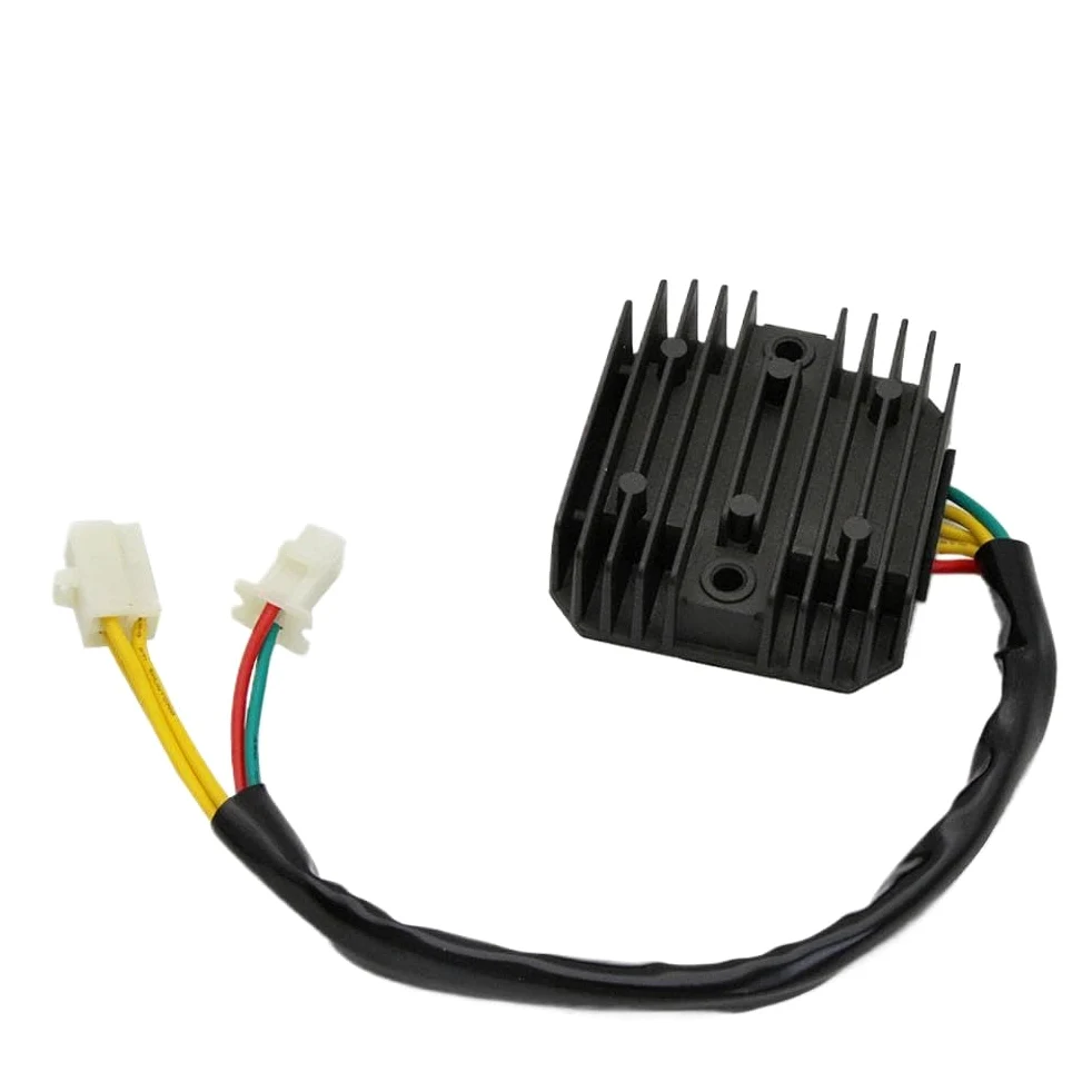 Regulador Rectificador de Voltaje Compatible con Daelim VJF 250 | Se ajusta a Daelim Roadwin R, VJ, VL 125 Fi, SV125, SL125U, S1, S3 125, S-300, SN125 EFI ; Pieza 31600-BA1-R300