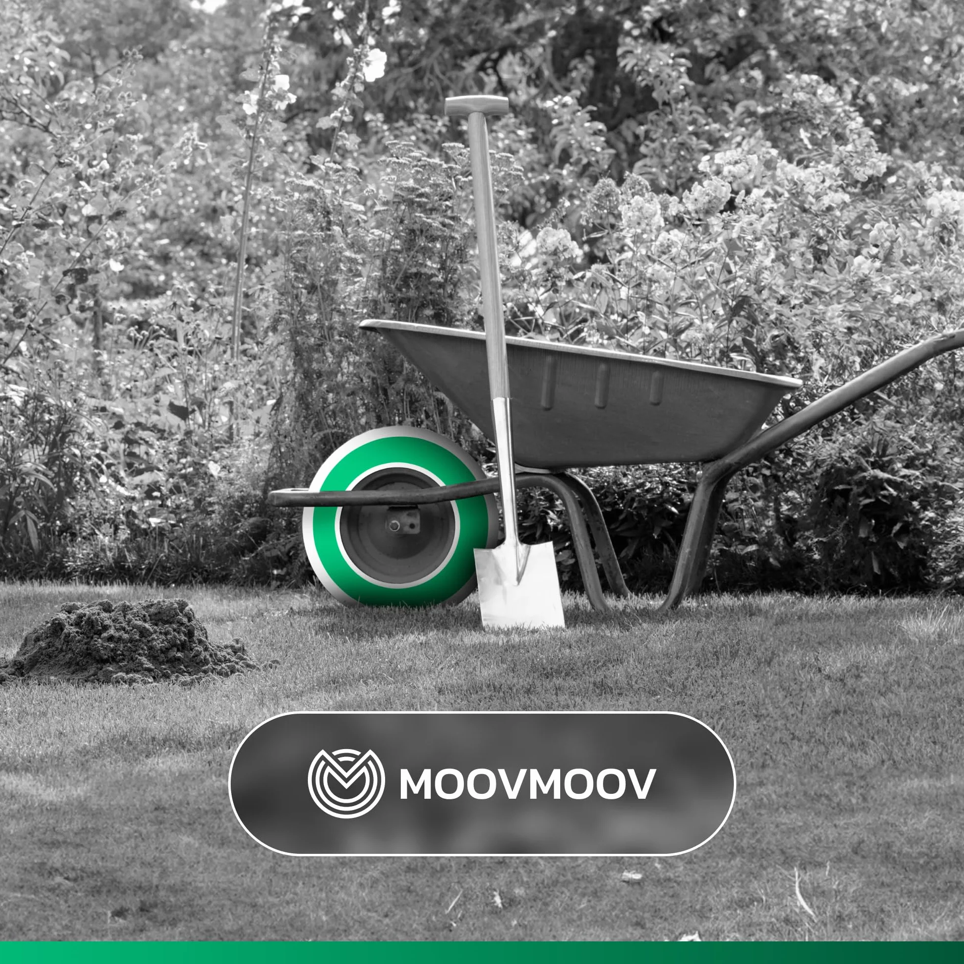 MoovMoov Cámara de Aire 4.00-8 4.80/4.00-8 para Carretilla Remolque Llanta 8 Pulgadas Válvula Acodada Pack 2
