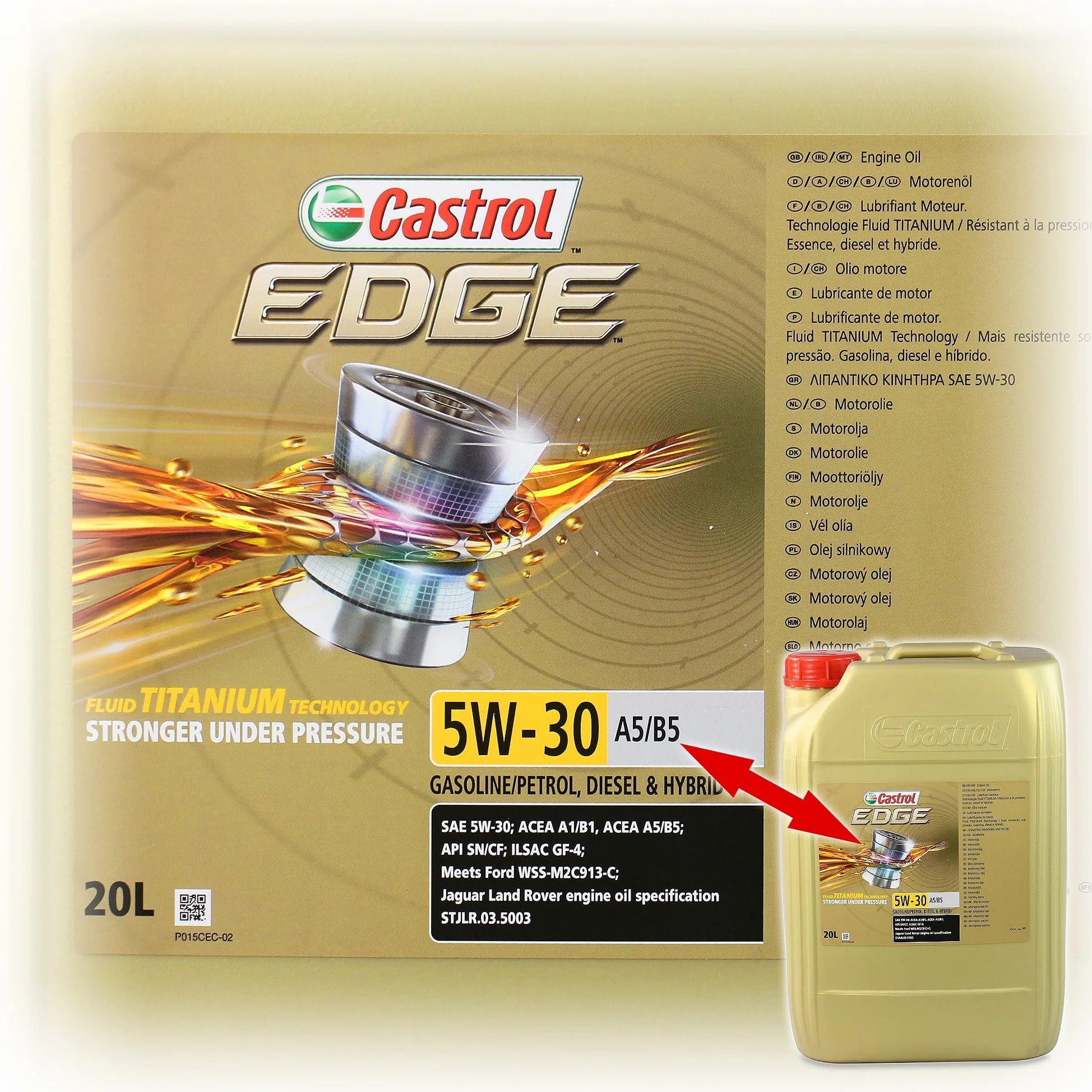 20 Liter CASTROL 5W-30